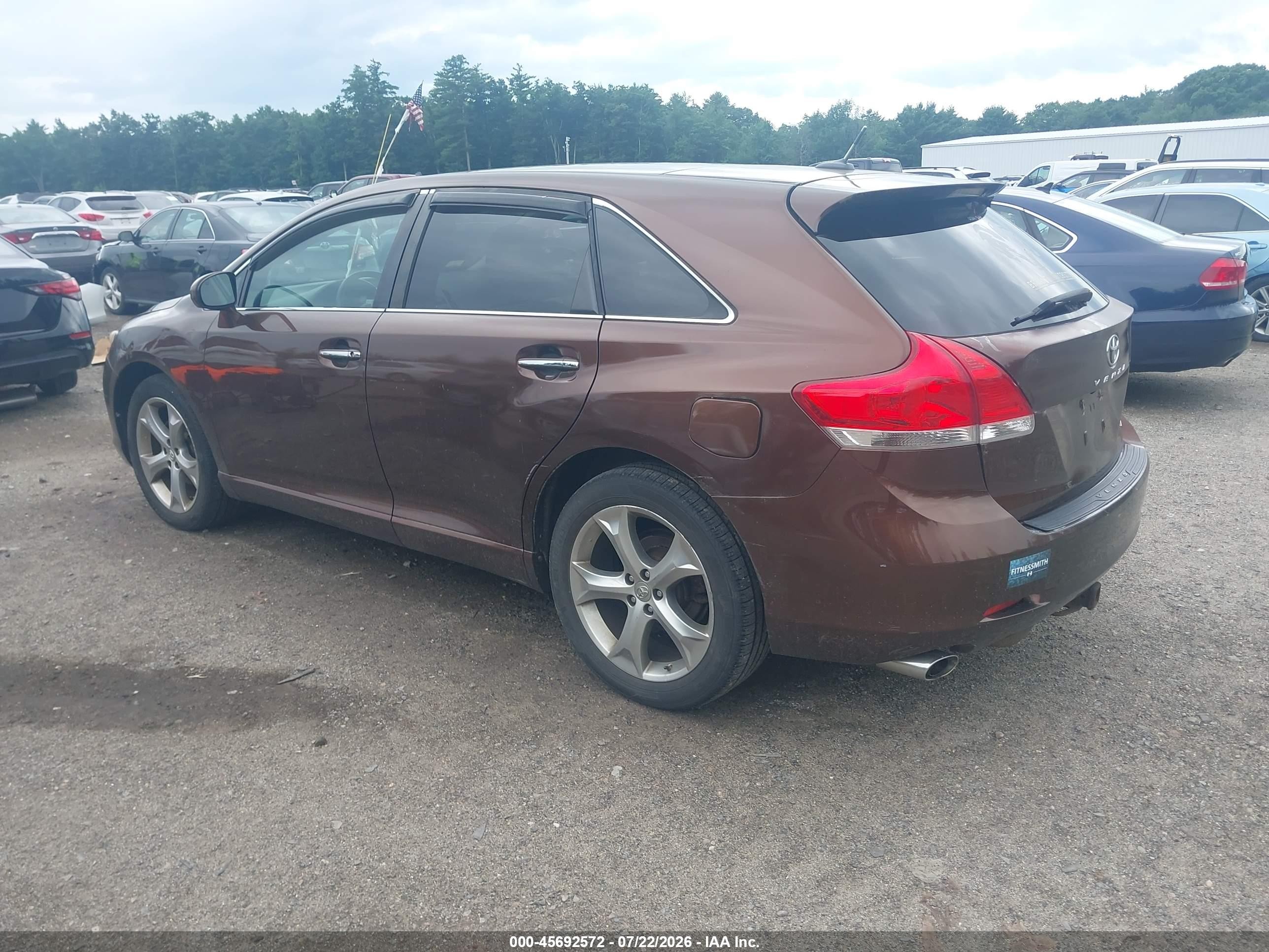 2009 Toyota Venza Base V6 Оранжевый vin: 4T3BK11A59U019247