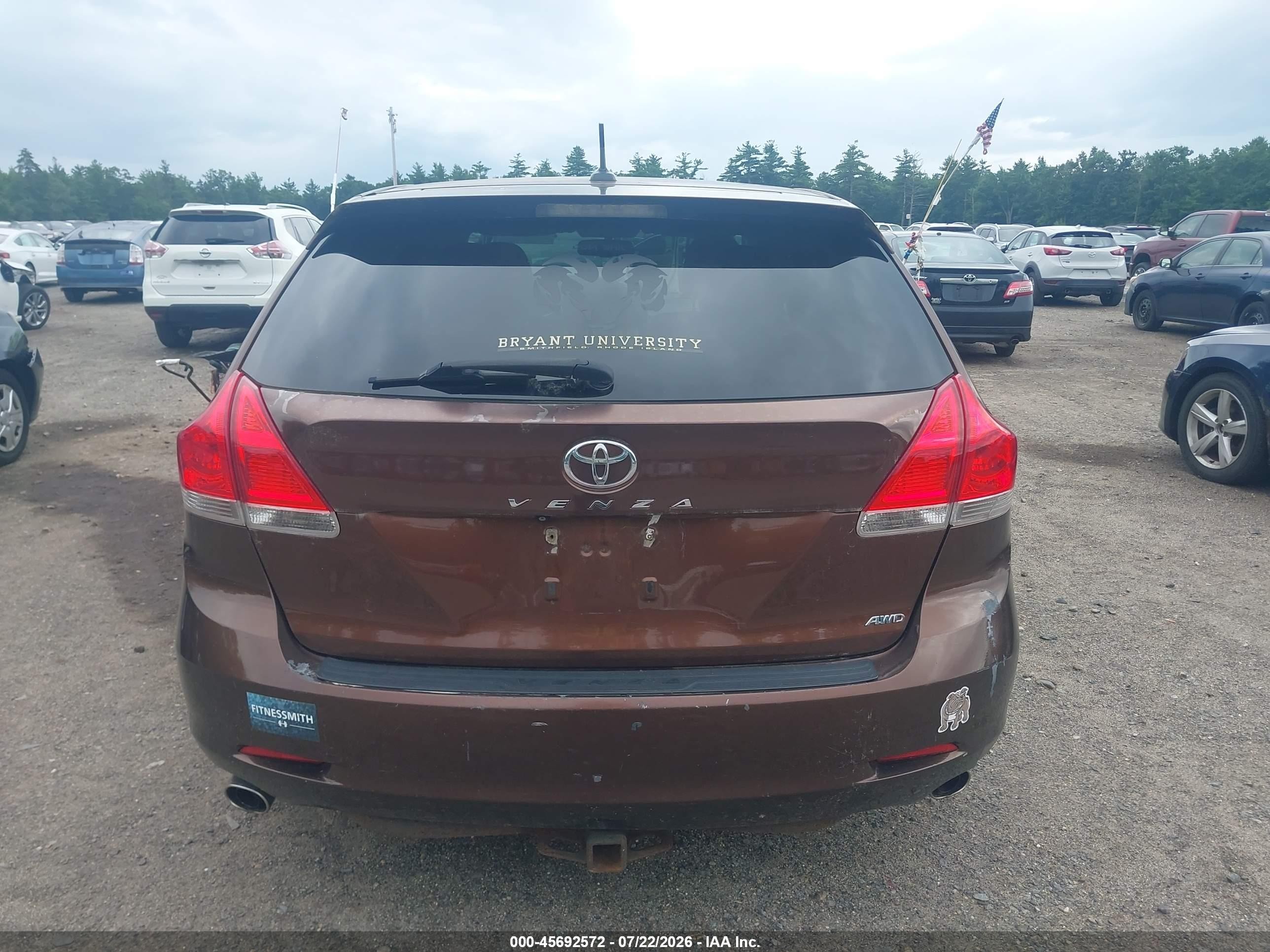 2009 Toyota Venza Base V6 Оранжевый vin: 4T3BK11A59U019247