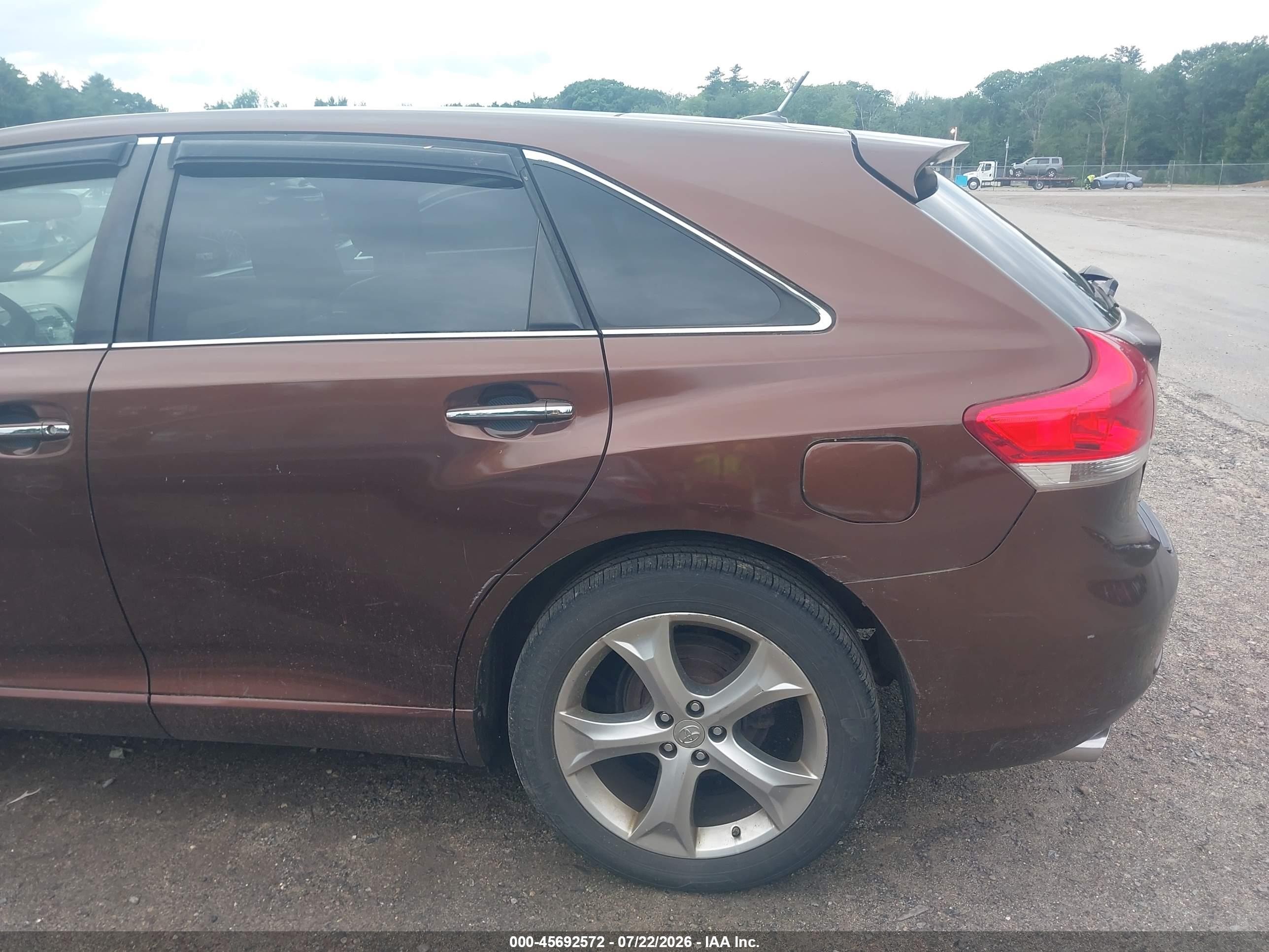 2009 Toyota Venza Base V6 Оранжевый vin: 4T3BK11A59U019247