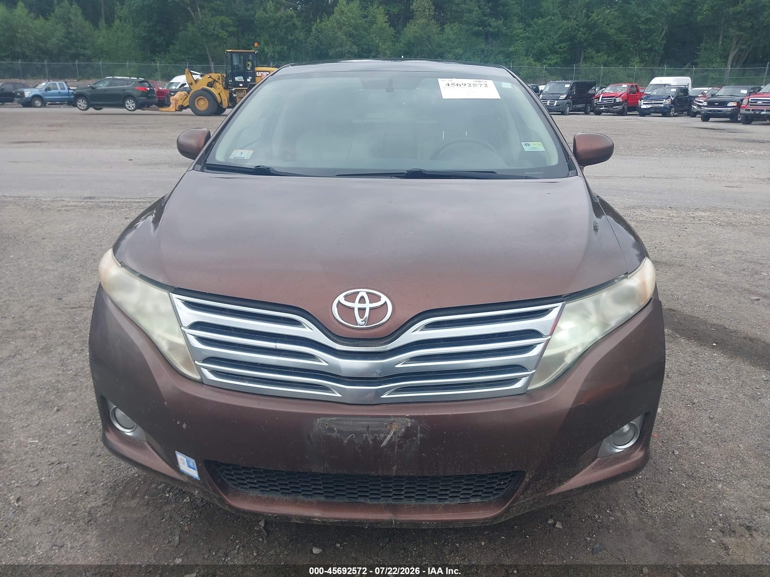 2009 Toyota Venza Base V6 Оранжевый vin: 4T3BK11A59U019247