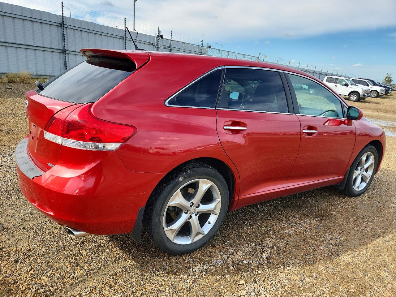 2009 Toyota Venza Awd V6 Red vin: 4T3BK11A59U024402
