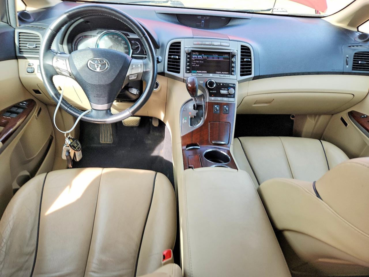 2009 Toyota Venza Awd V6 Red vin: 4T3BK11A59U024402