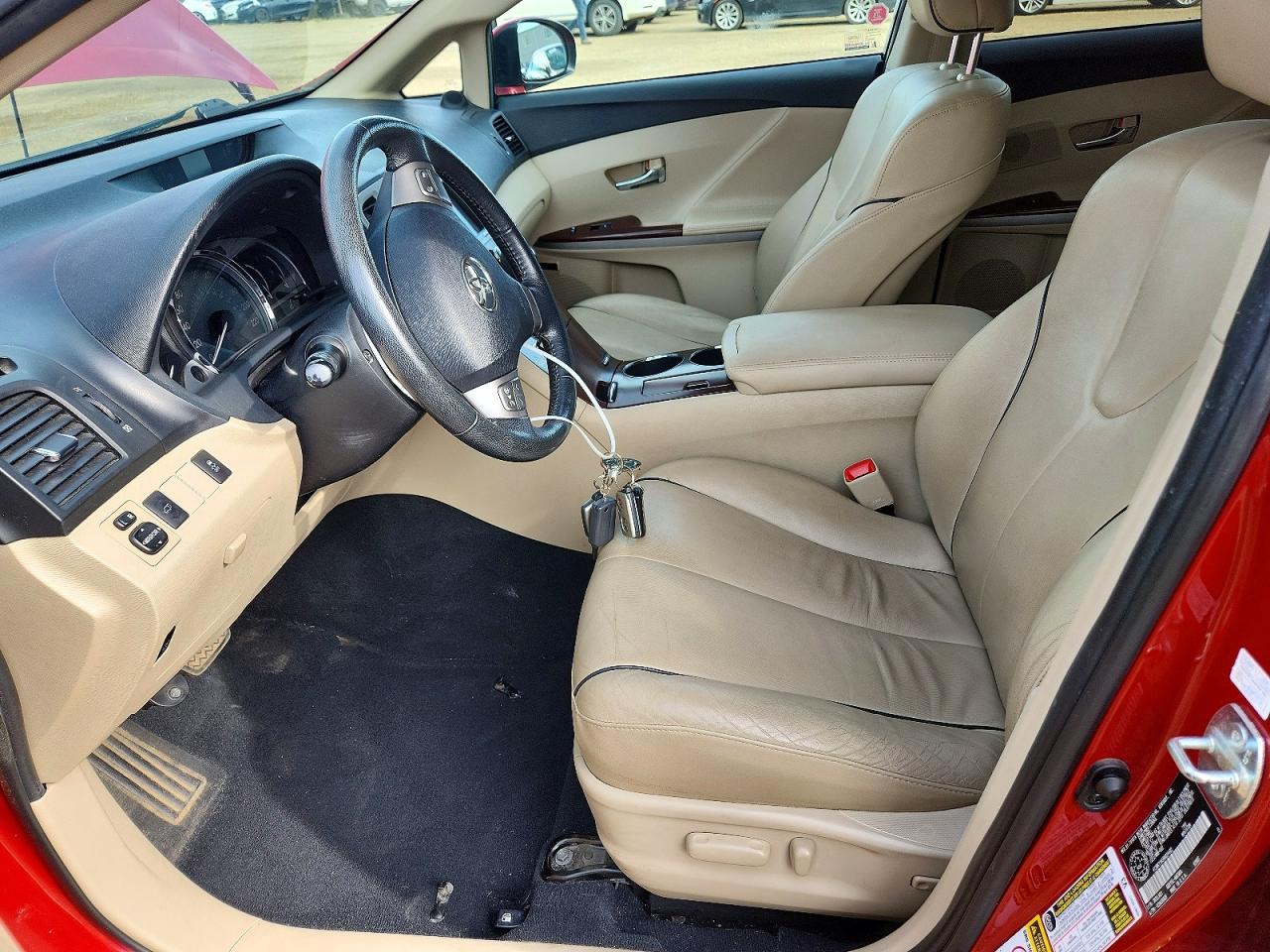 2009 Toyota Venza Awd V6 Red vin: 4T3BK11A59U024402