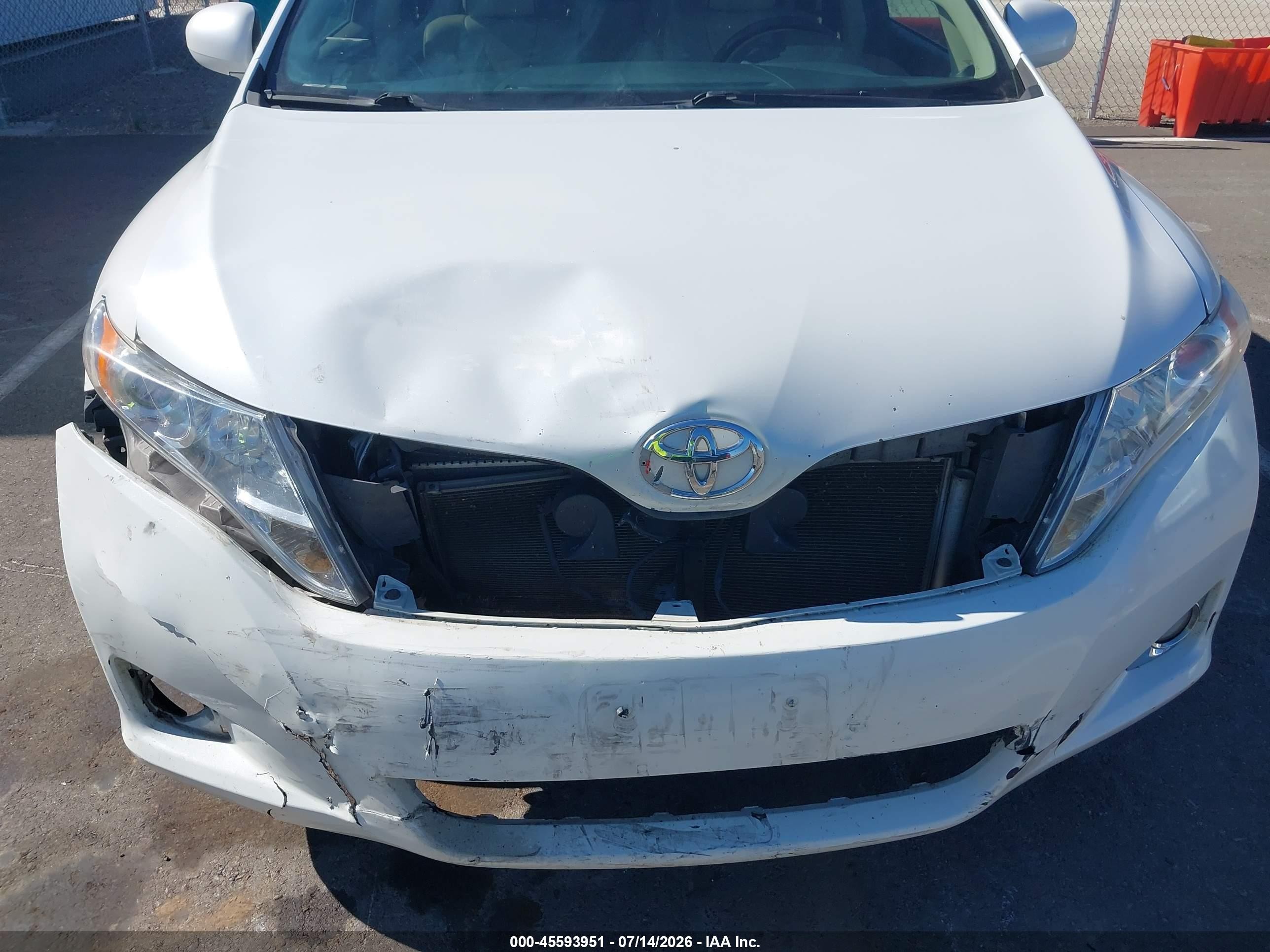 2009 Toyota Venza Base V6 White vin: 4T3BK11A69U003915