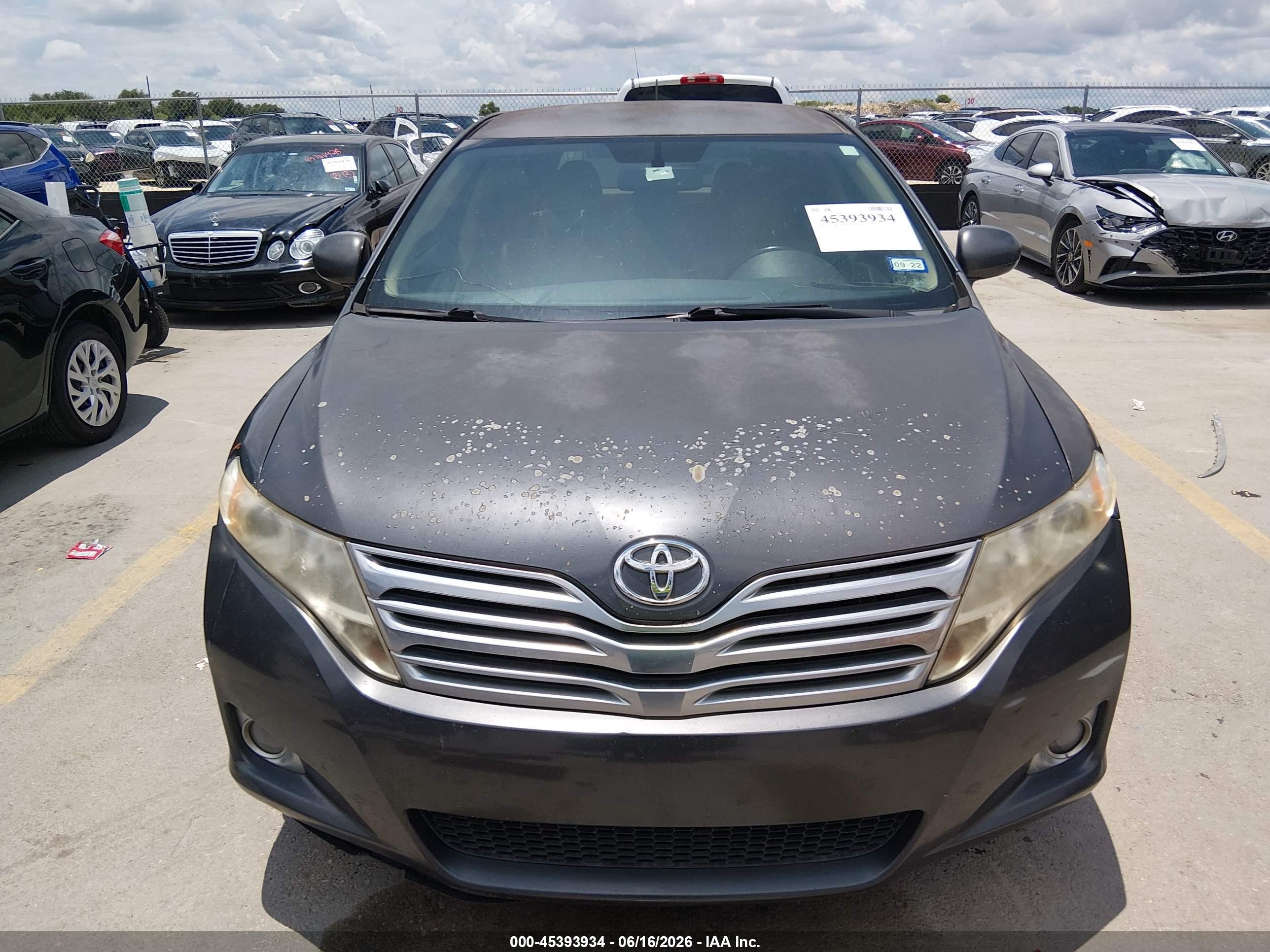 2009 Toyota Venza Base V6 Gray vin: 4T3BK11A69U004028