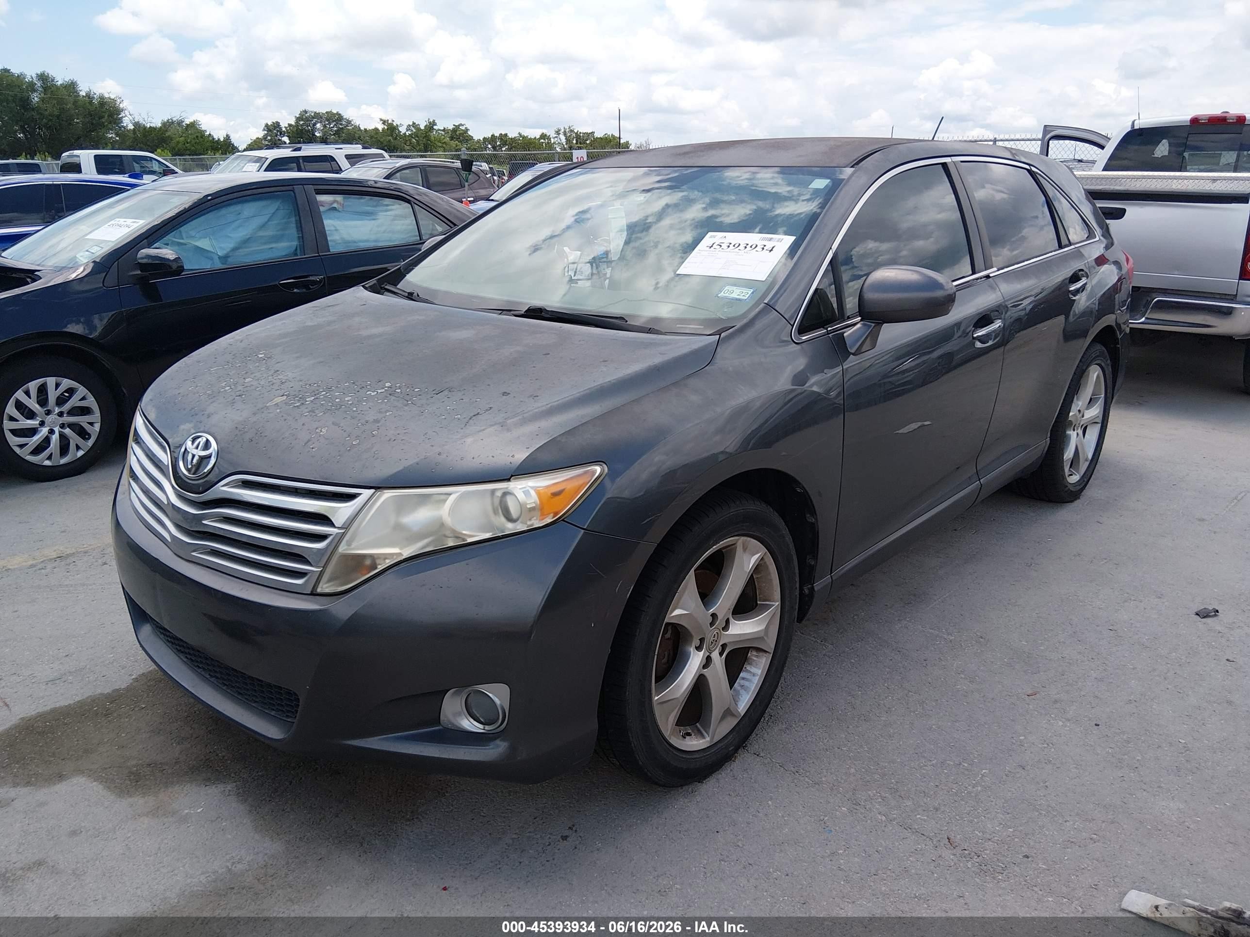 2009 Toyota Venza Base V6 Gray vin: 4T3BK11A69U004028