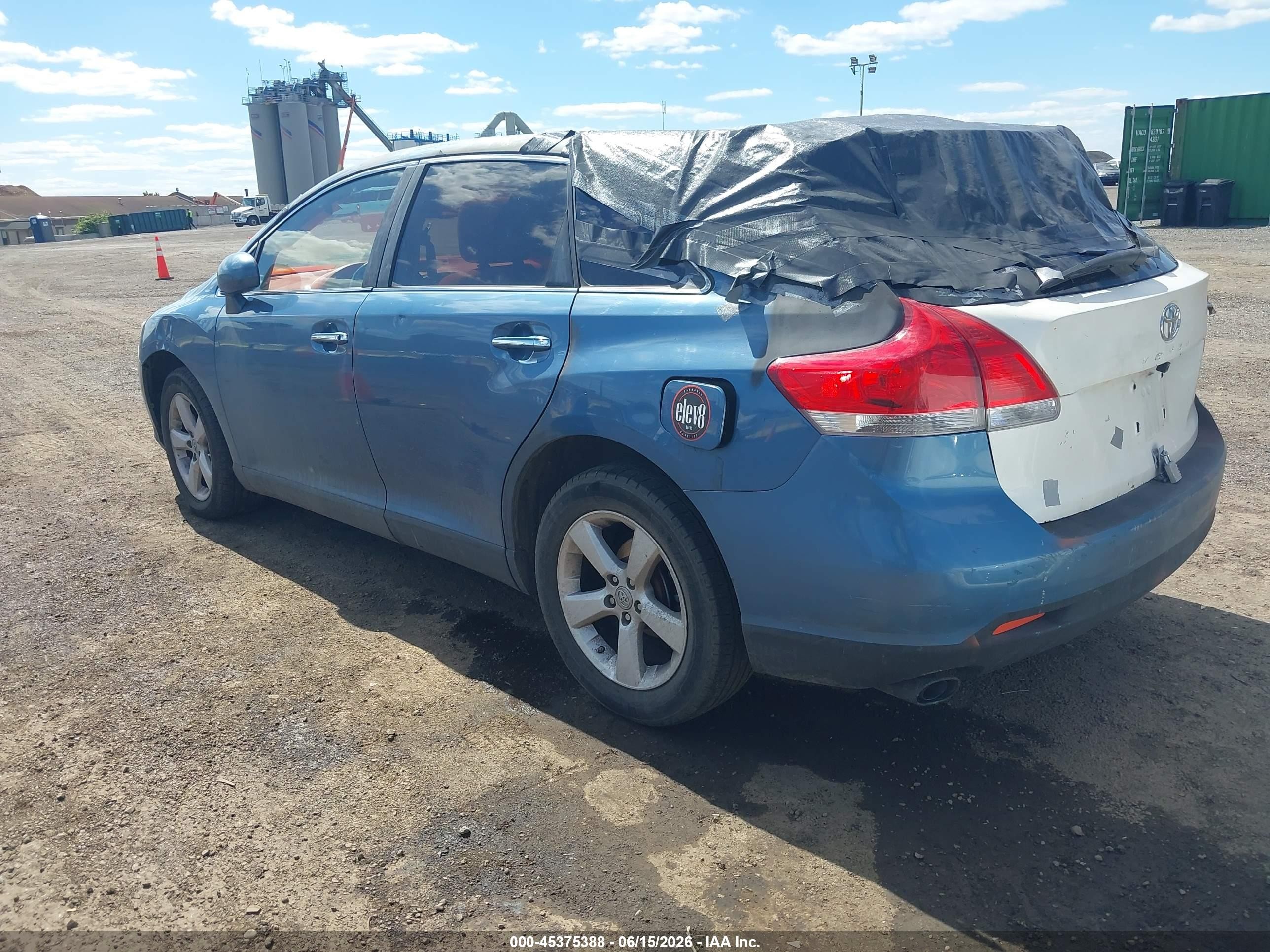 2009 Toyota Venza Base V6 Blue vin: 4T3BK11A69U007060