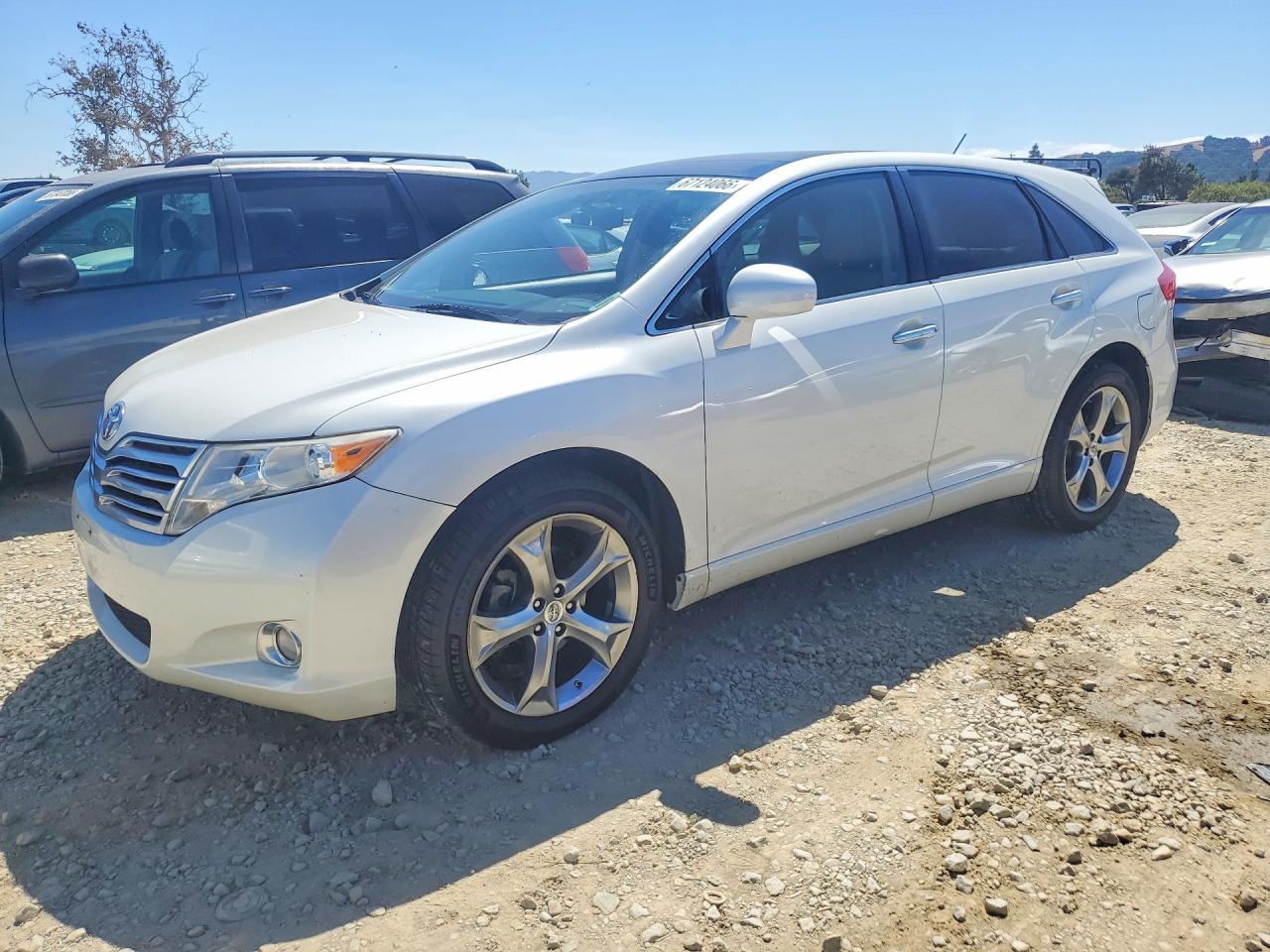 2009 Toyota Venza Awd V6 White vin: 4T3BK11A69U009911