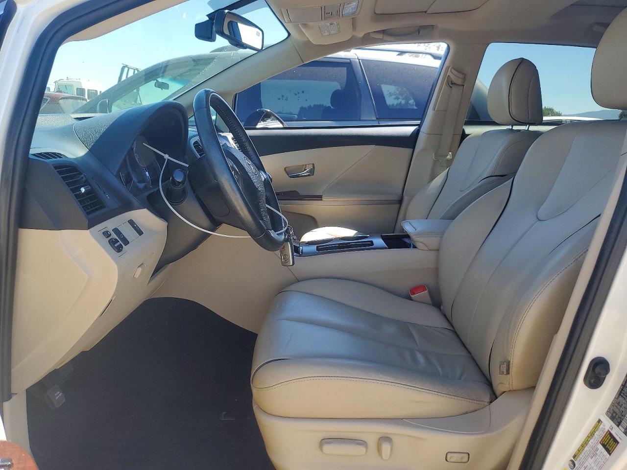 2009 Toyota Venza Awd V6 White vin: 4T3BK11A69U009911