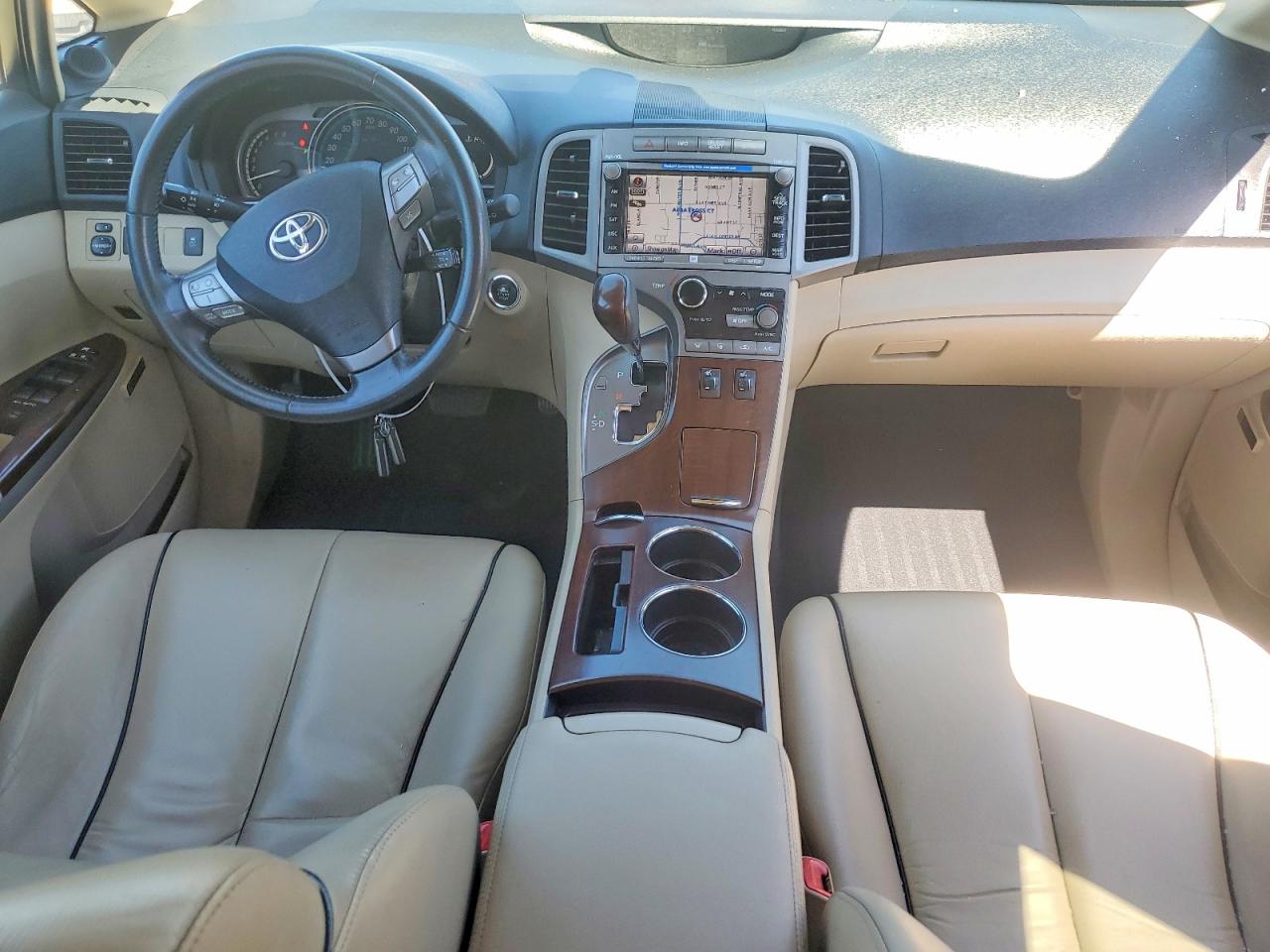 2009 Toyota Venza Awd V6 White vin: 4T3BK11A69U009911