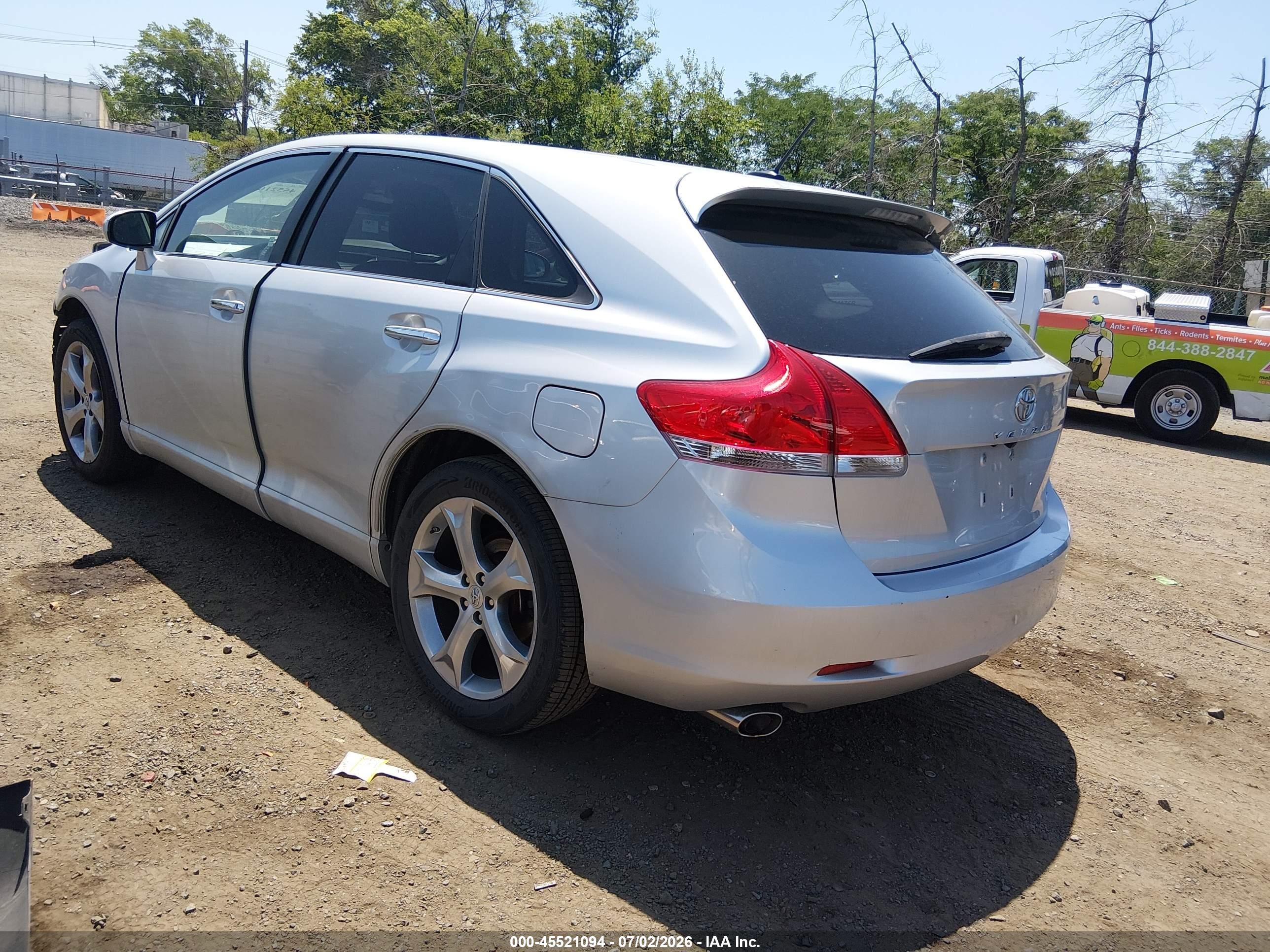 2009 Toyota Venza Base V6 Silver vin: 4T3BK11A69U010802
