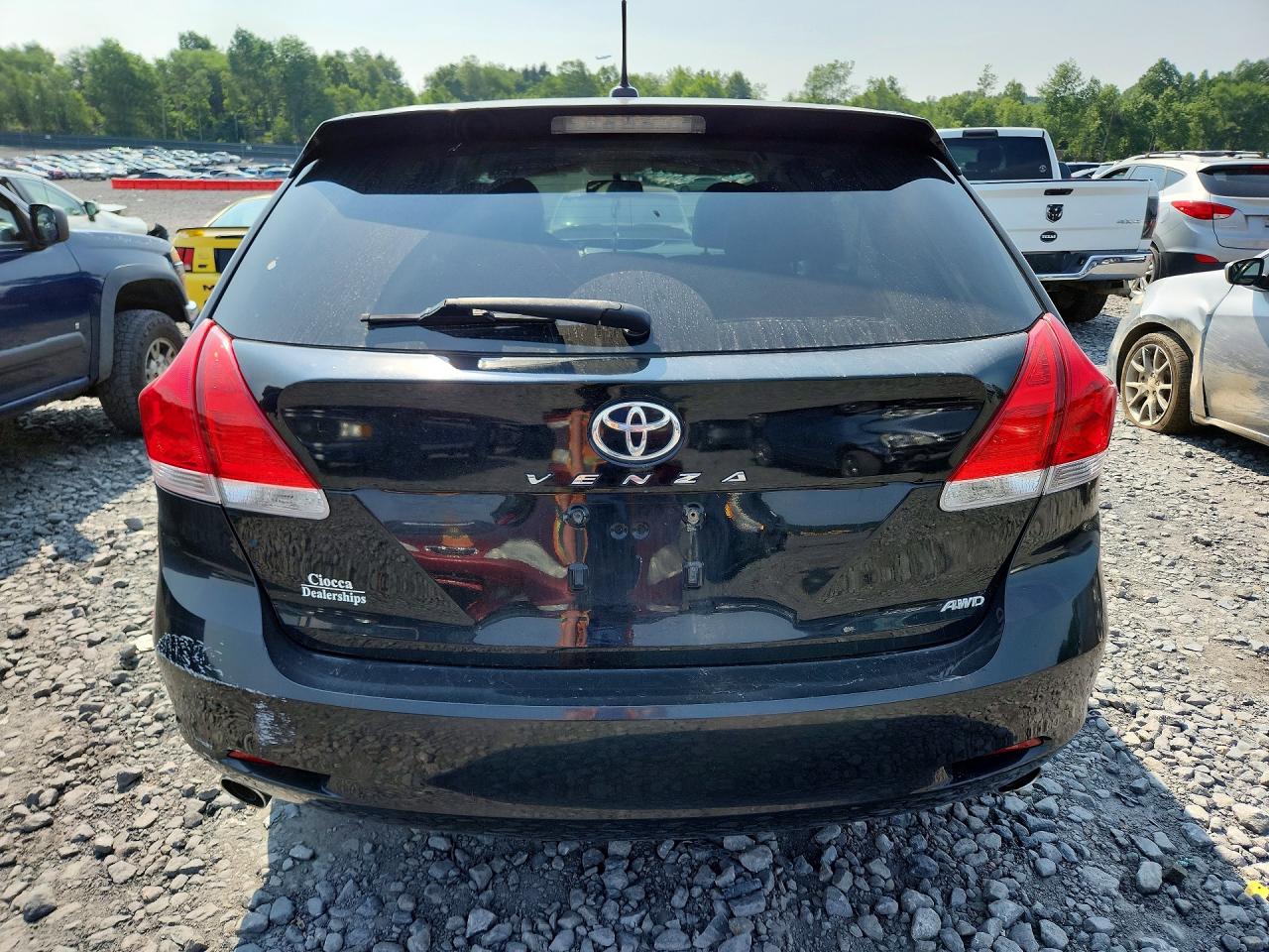 2009 Toyota Venza Awd V6 Черный vin: 4T3BK11A69U024490