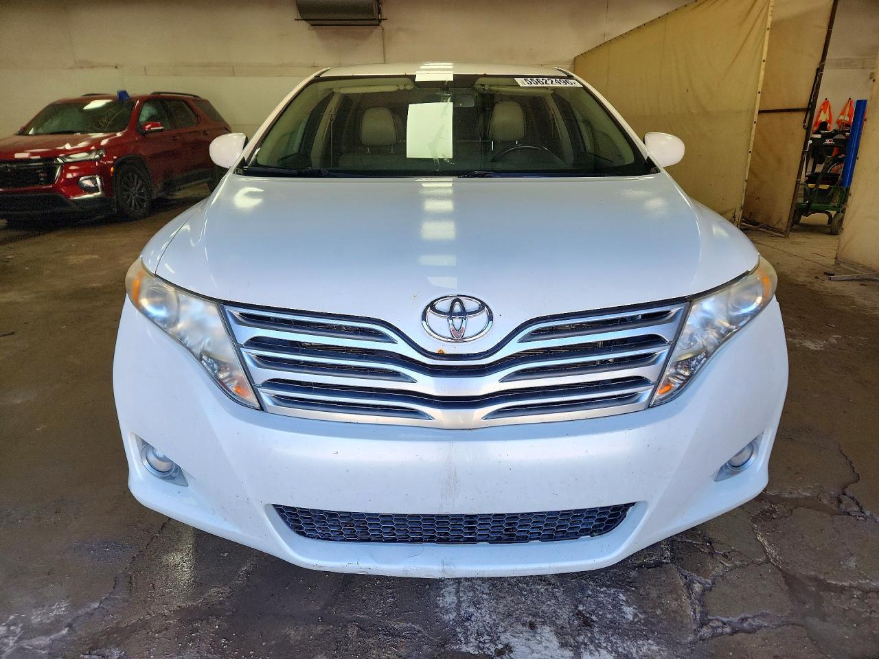 2009 Toyota Venza Awd V6 White vin: 4T3BK11A69U025445