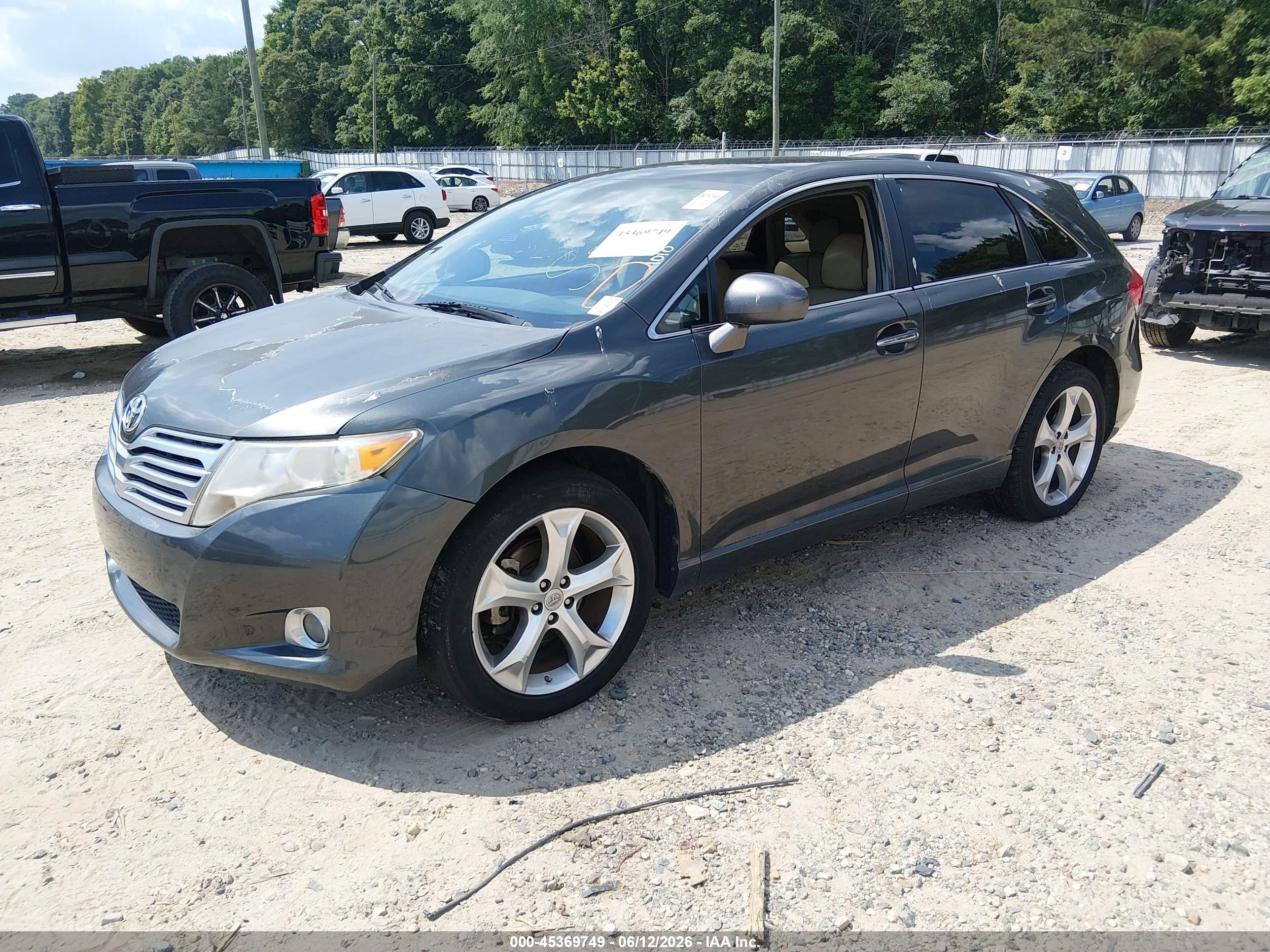 2009 Toyota Venza Base V6 Gray vin: 4T3BK11A79U005625