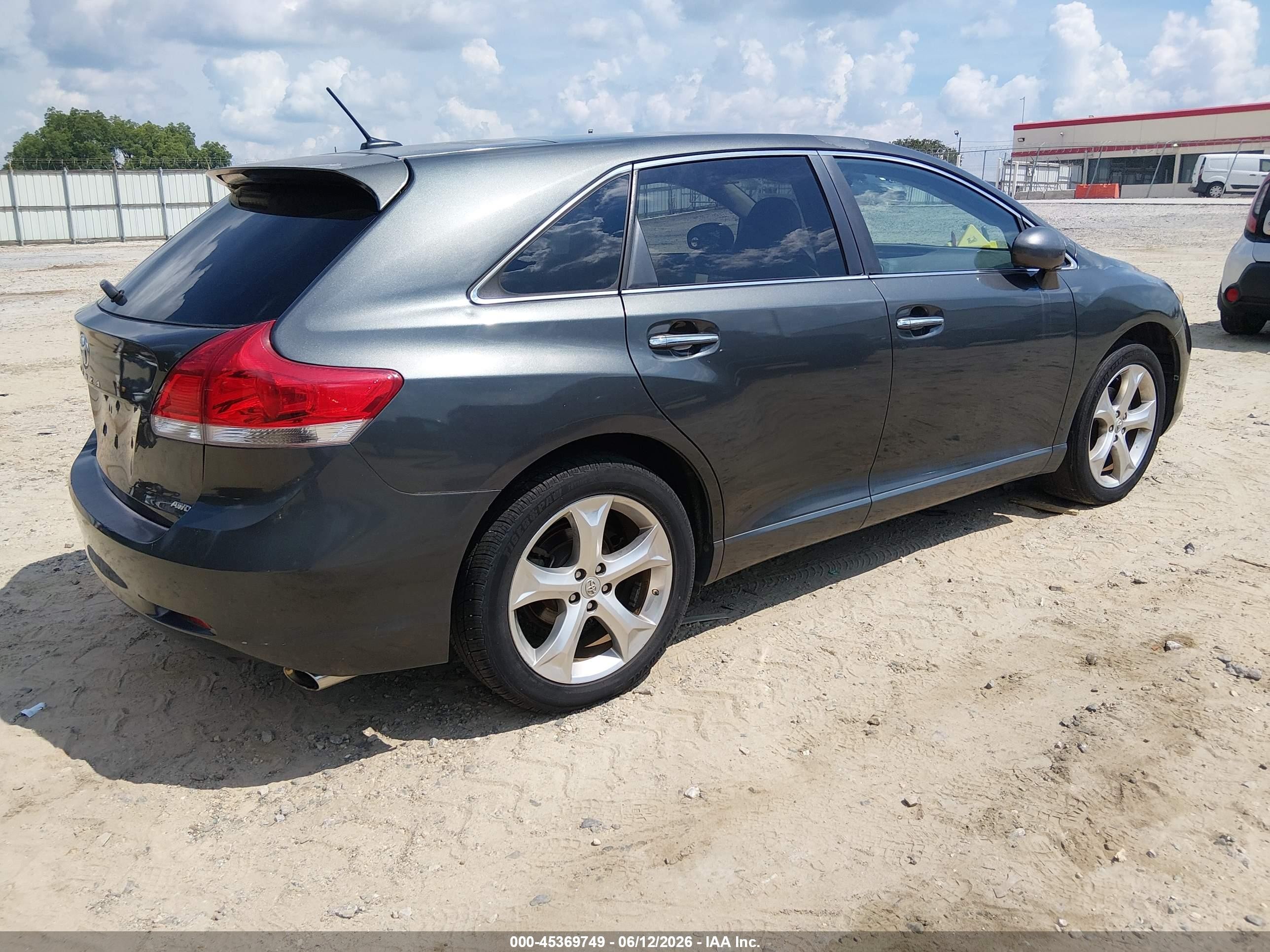 2009 Toyota Venza Base V6 Gray vin: 4T3BK11A79U005625