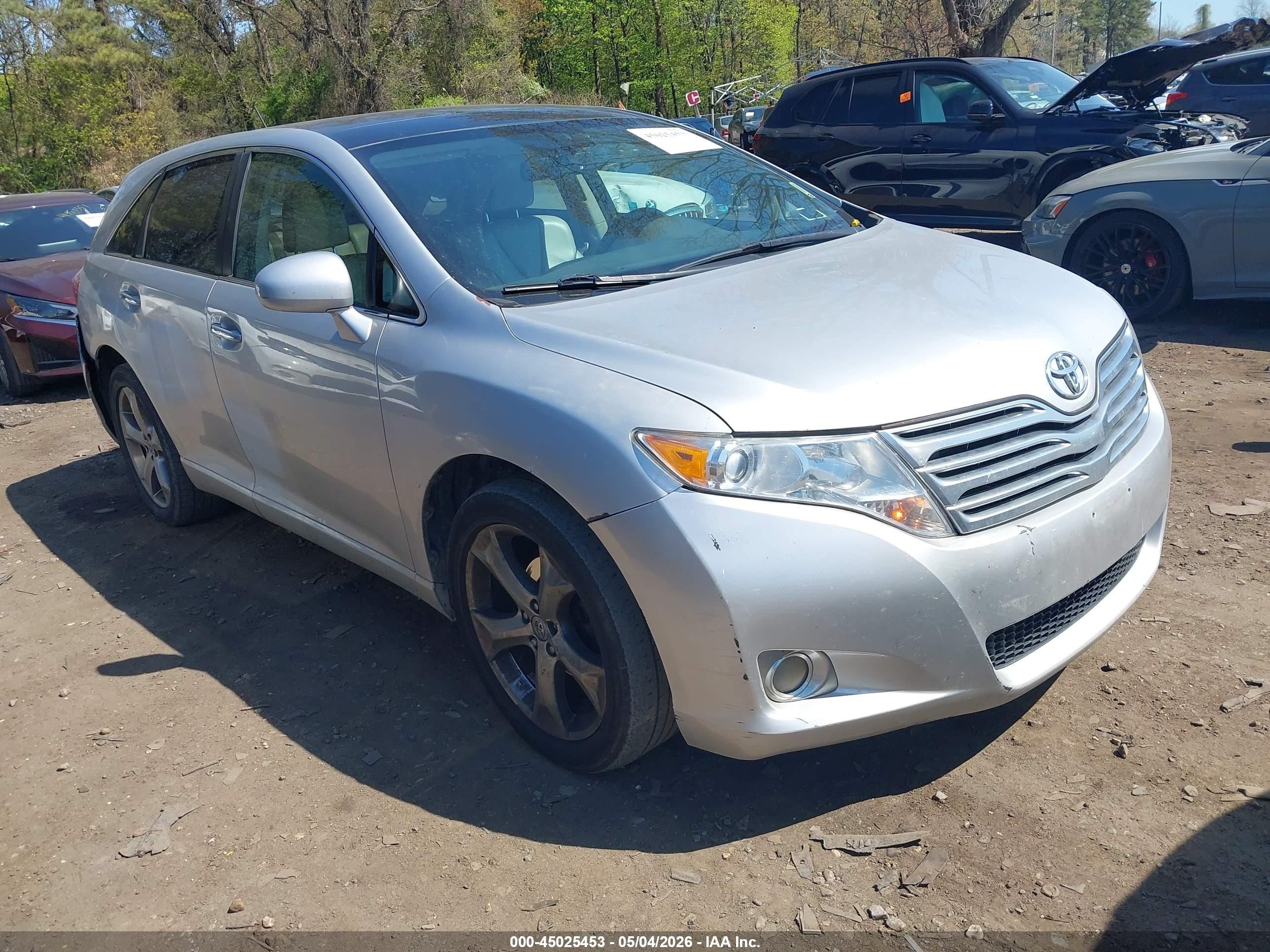 2009 Toyota Venza Base V6 Silver vin: 4T3BK11A79U007231