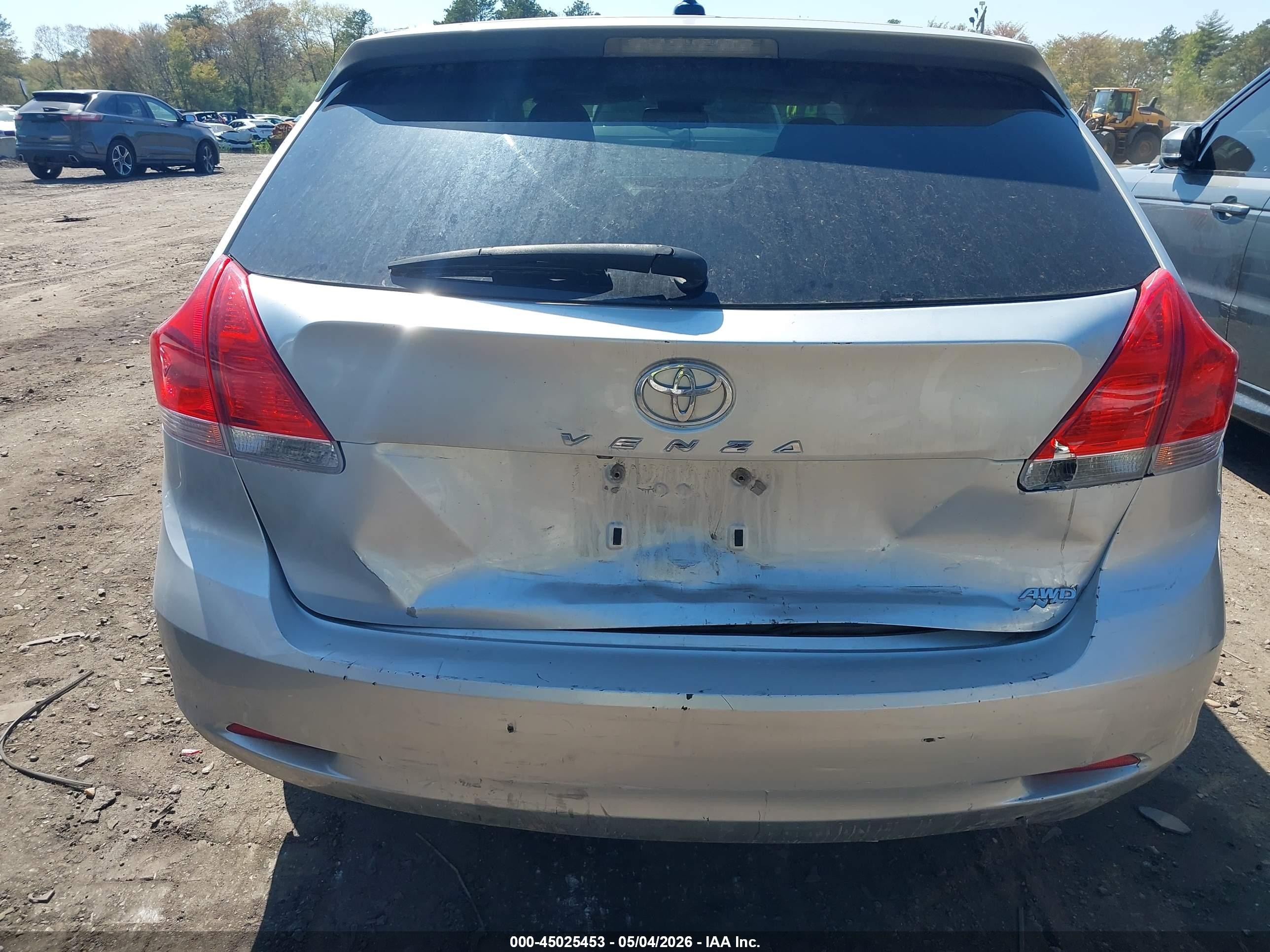 2009 Toyota Venza Base V6 Silver vin: 4T3BK11A79U007231