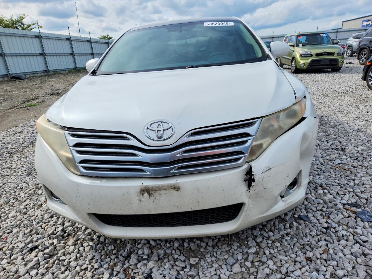 2009 Toyota Venza Awd V6 White vin: 4T3BK11A79U017628