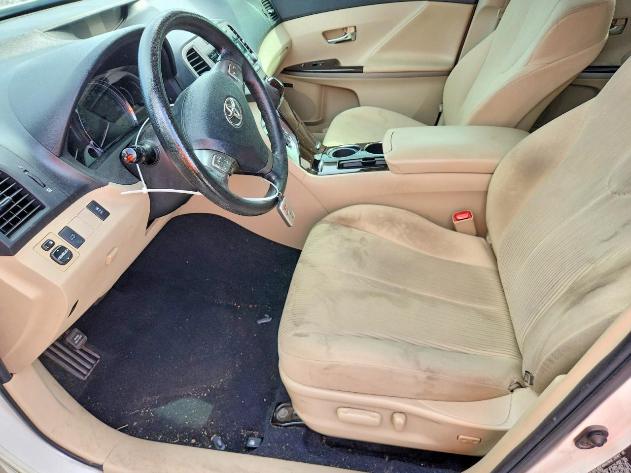 2009 Toyota Venza Awd V6 White vin: 4T3BK11A79U017628