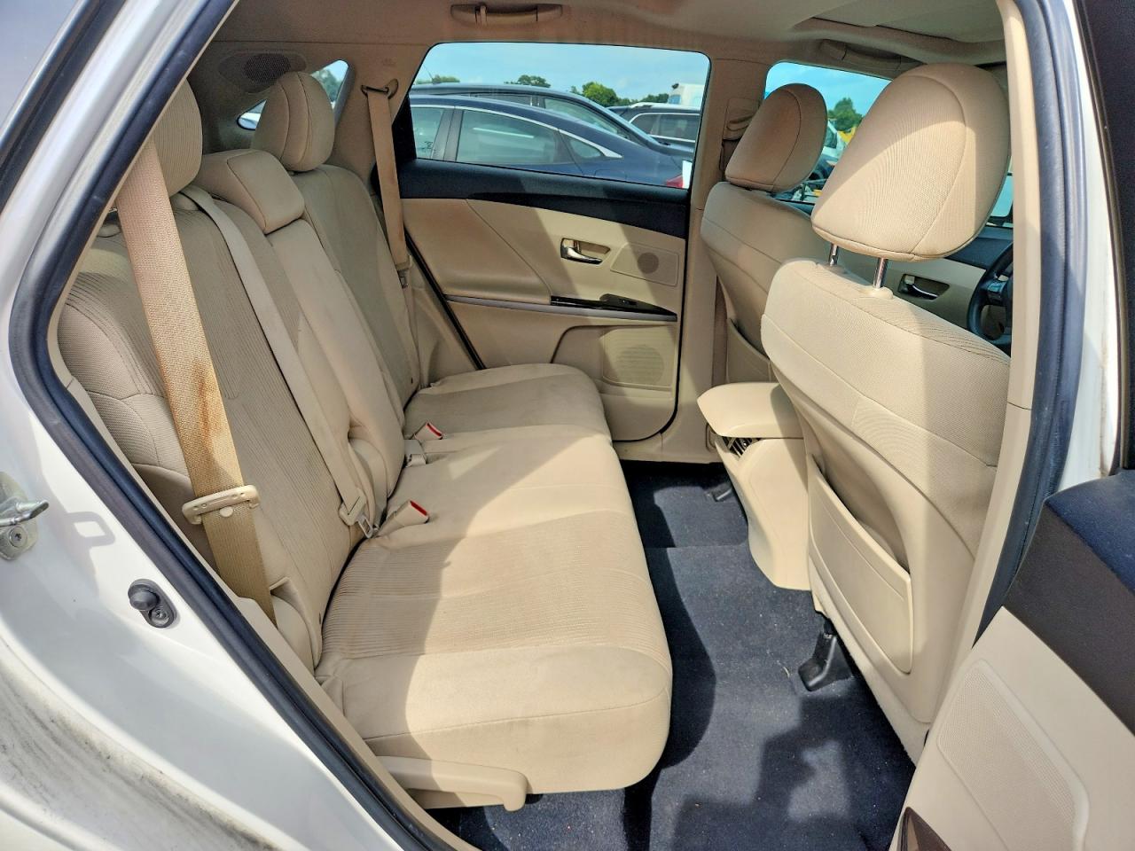 2009 Toyota Venza Awd V6 White vin: 4T3BK11A79U017628