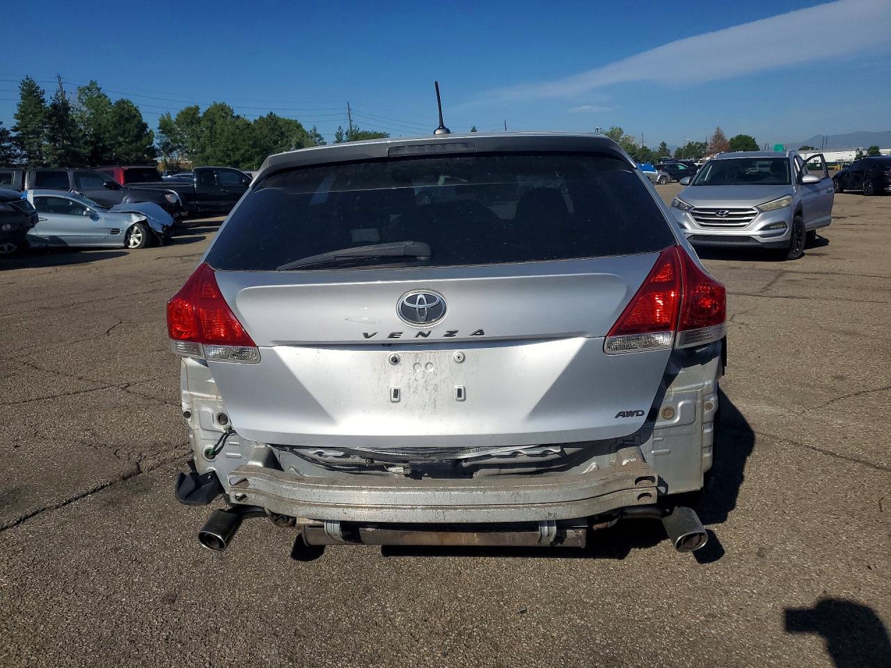 2009 Toyota Venza Awd V6 Silver vin: 4T3BK11A79U024059