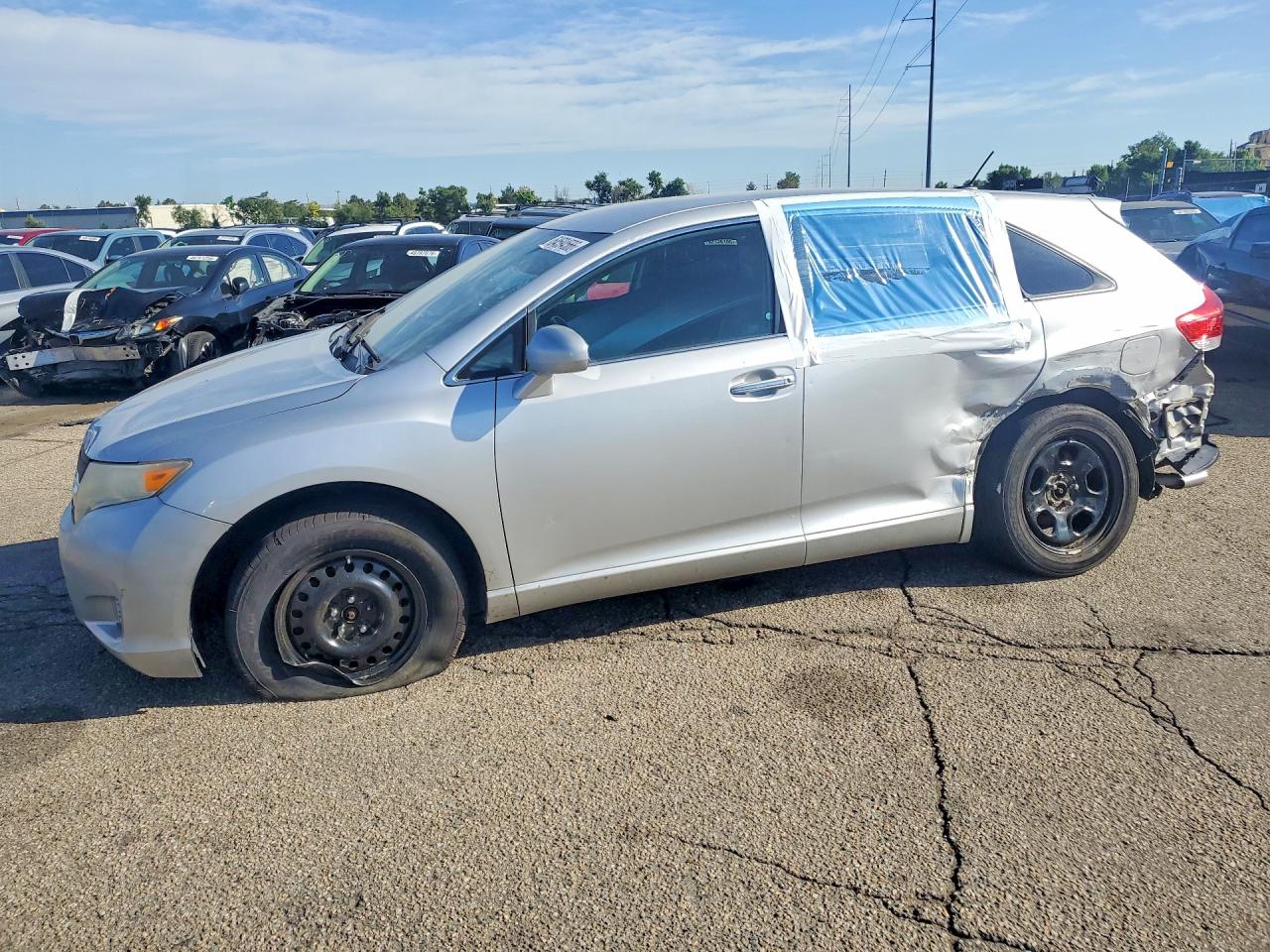 2009 Toyota Venza Awd V6 Silver vin: 4T3BK11A79U024059