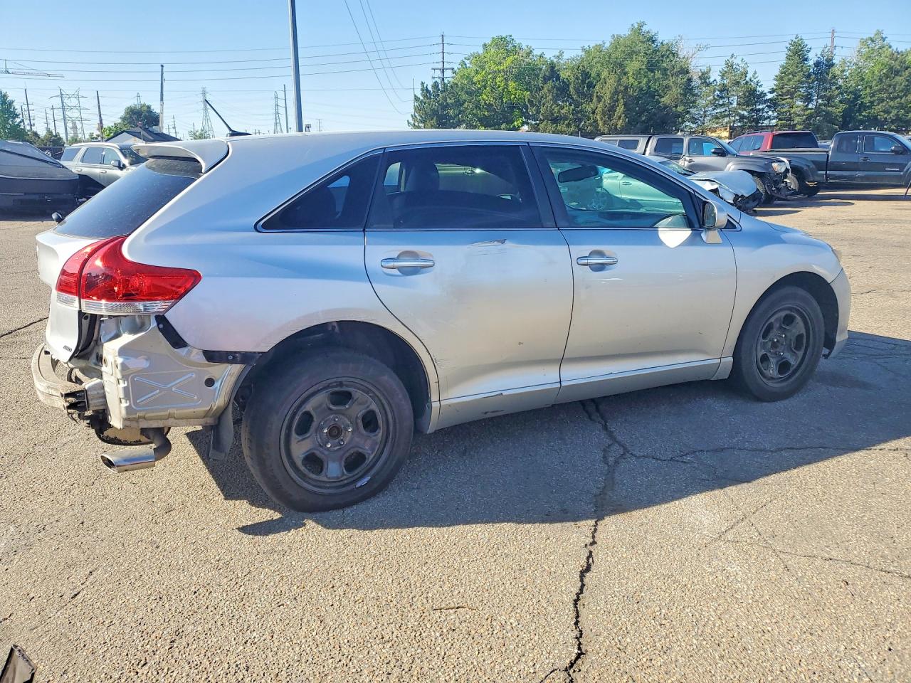 2009 Toyota Venza Awd V6 Silver vin: 4T3BK11A79U024059