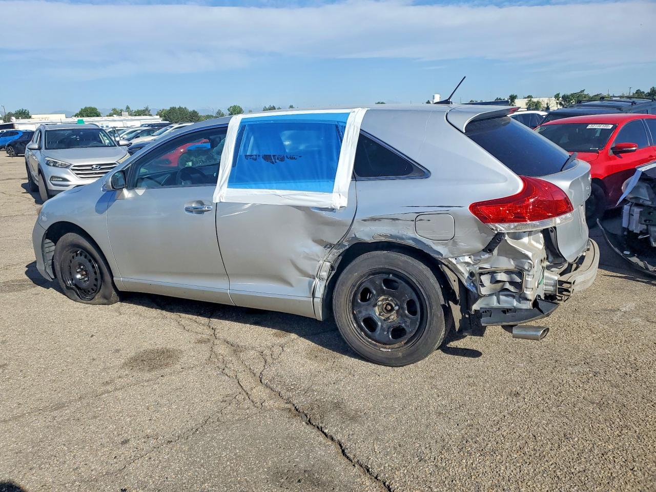 2009 Toyota Venza Awd V6 Silver vin: 4T3BK11A79U024059