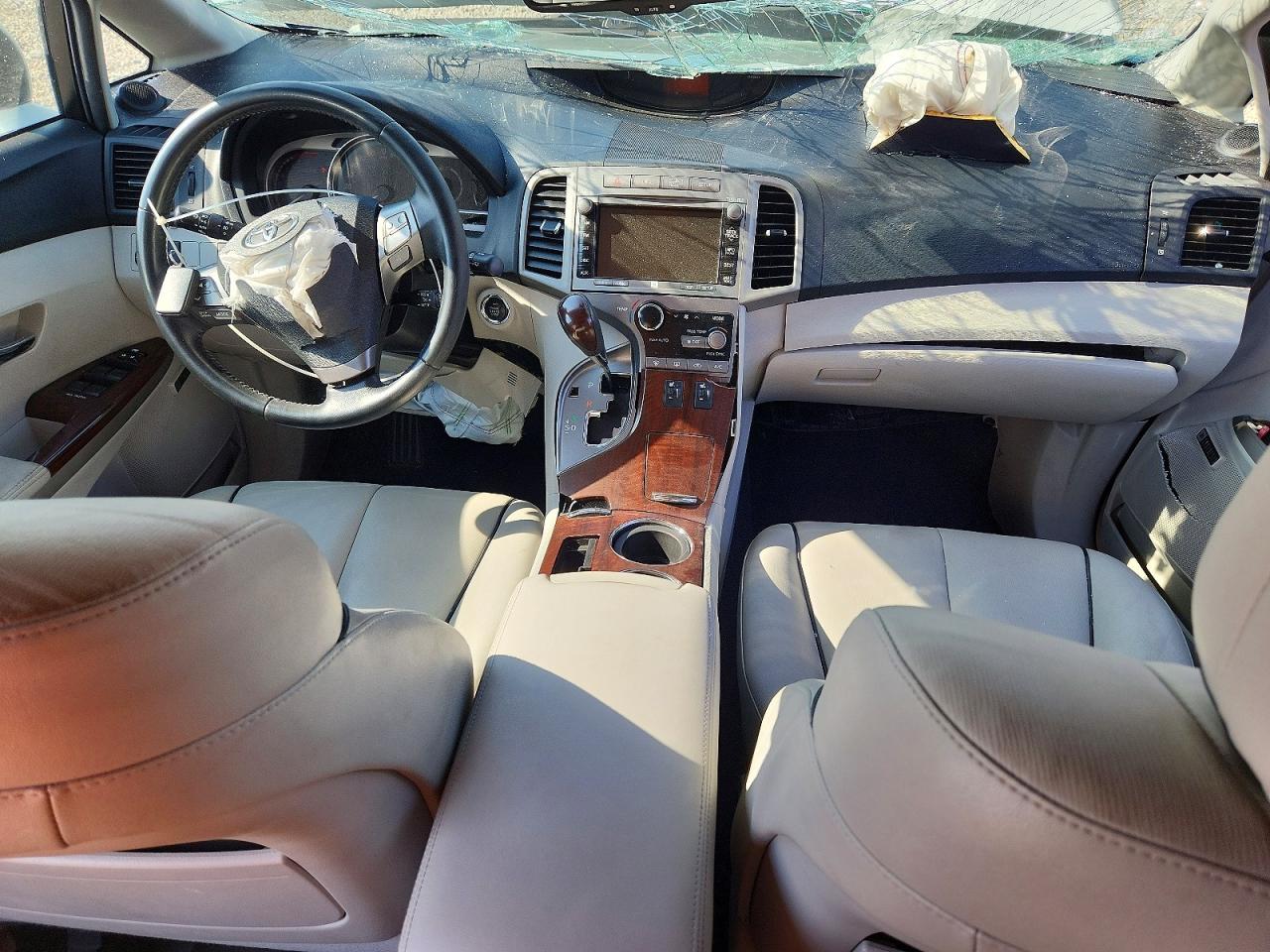 2009 Toyota Venza Awd V6 White vin: 4T3BK11A89U006525
