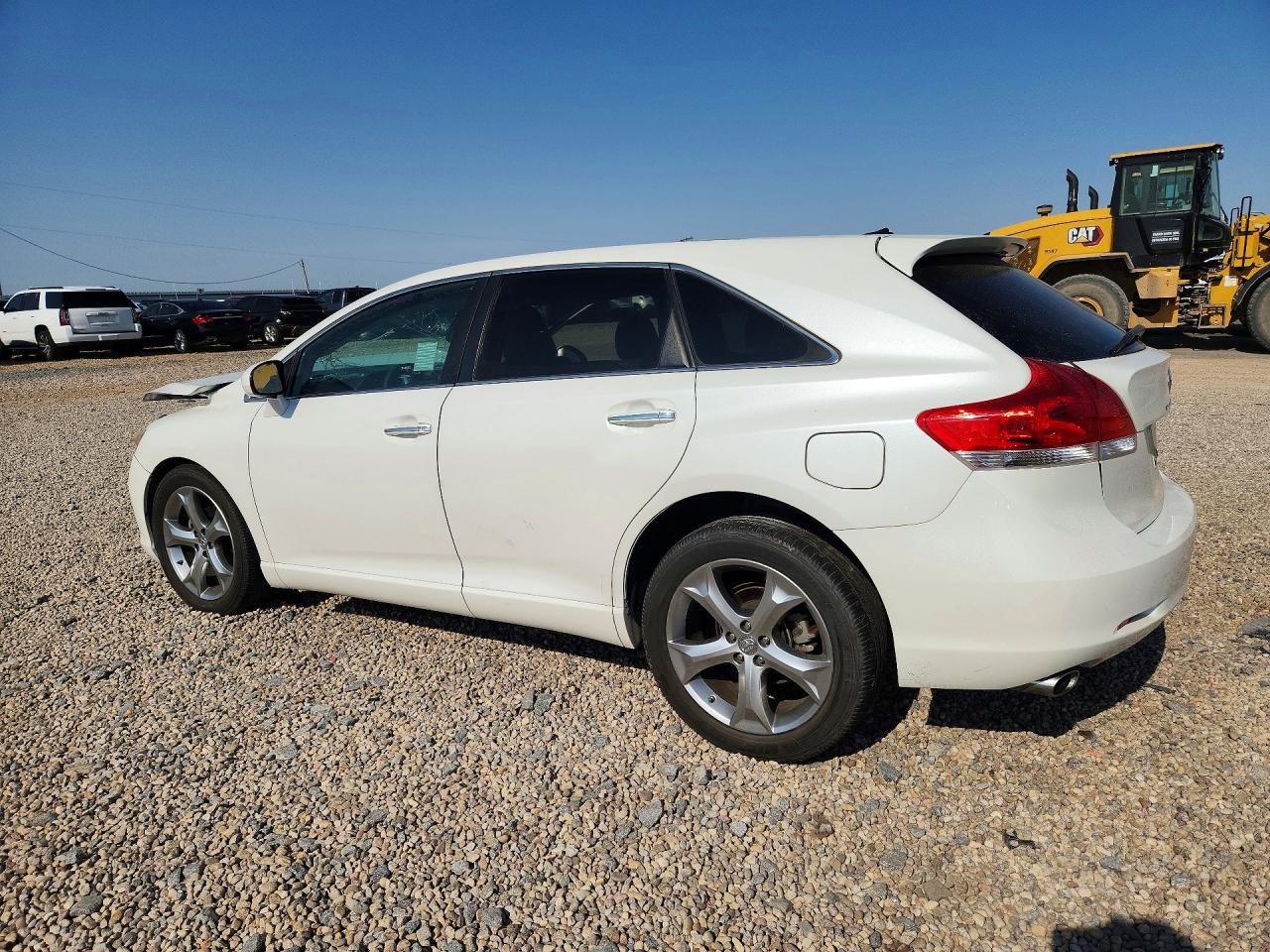 2009 Toyota Venza Awd V6 White vin: 4T3BK11A89U006525