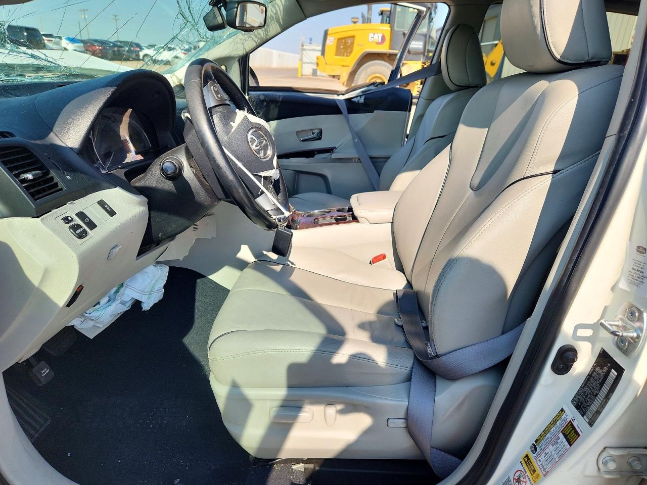 2009 Toyota Venza Awd V6 White vin: 4T3BK11A89U006525