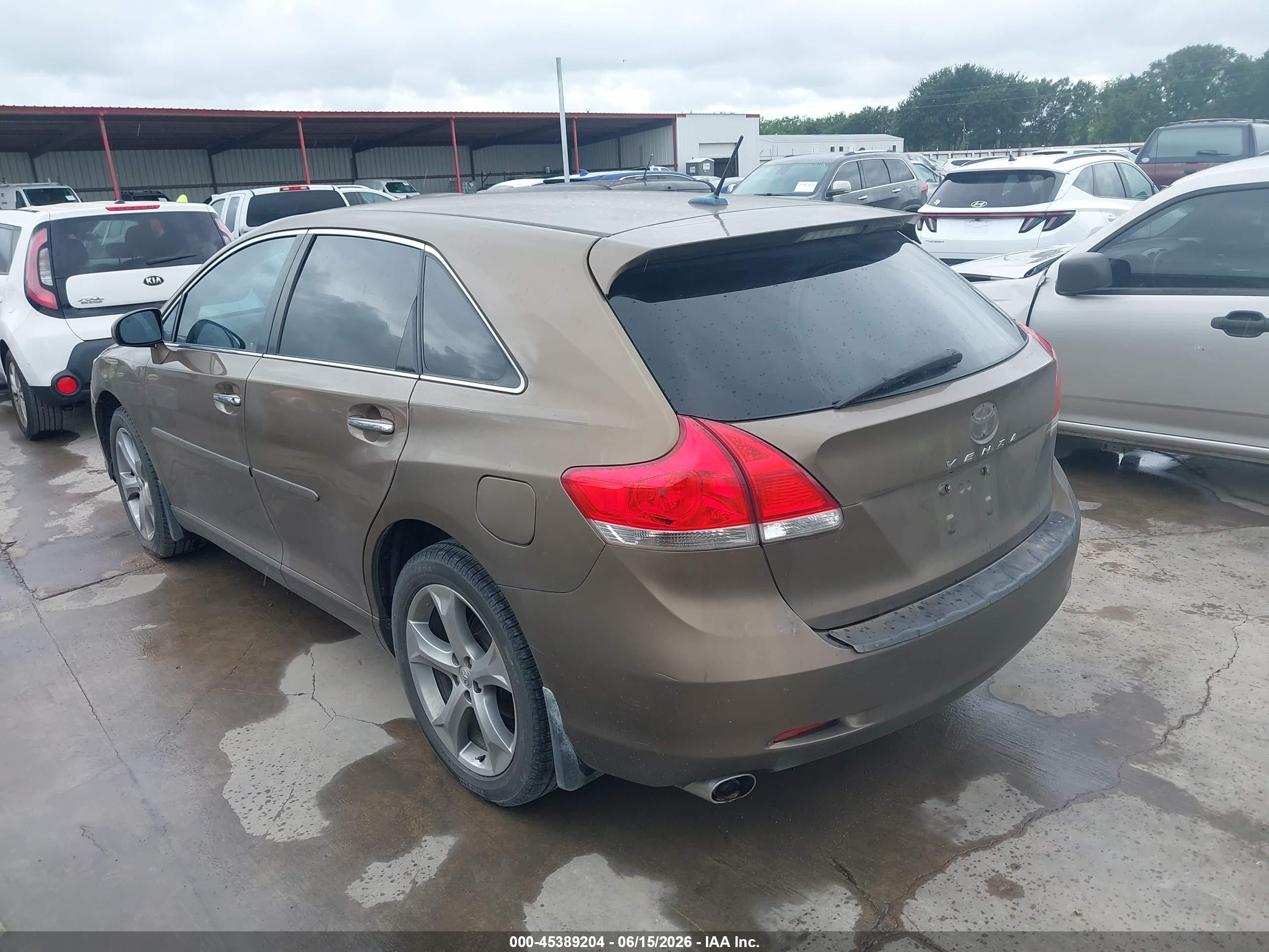 2009 Toyota Venza Base V6 Коричневый vin: 4T3BK11A89U011594