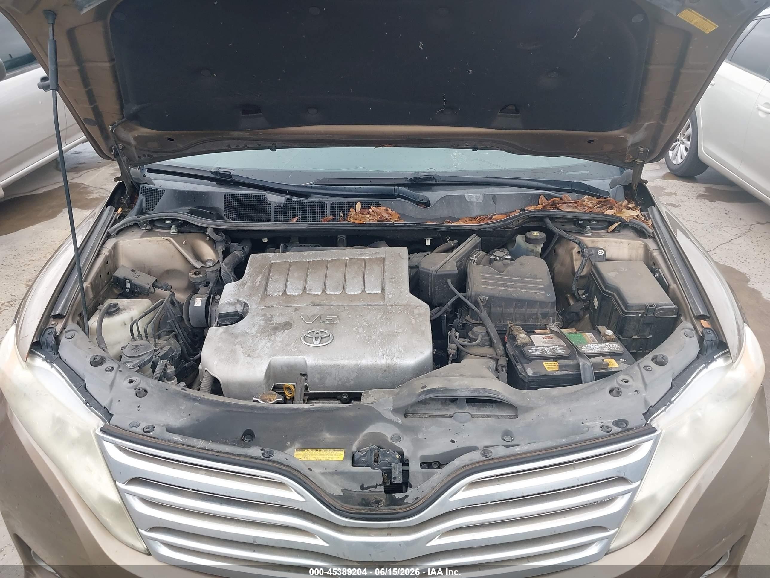 2009 Toyota Venza Base V6 Коричневый vin: 4T3BK11A89U011594