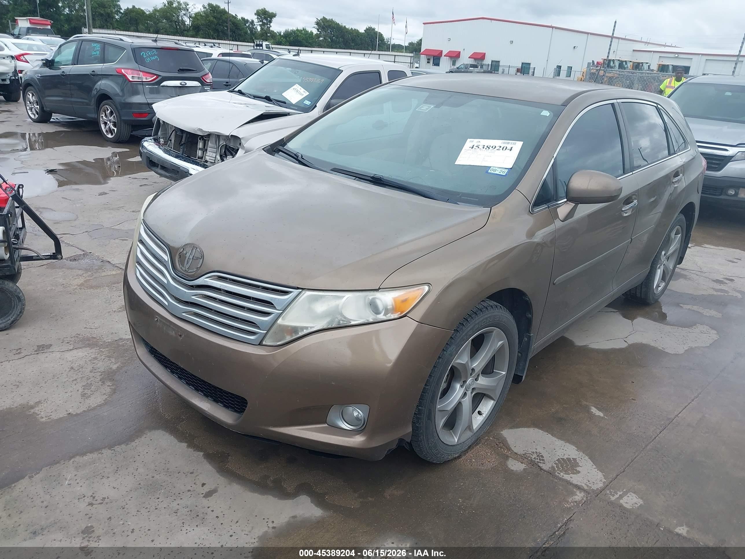 2009 Toyota Venza Base V6 Коричневый vin: 4T3BK11A89U011594