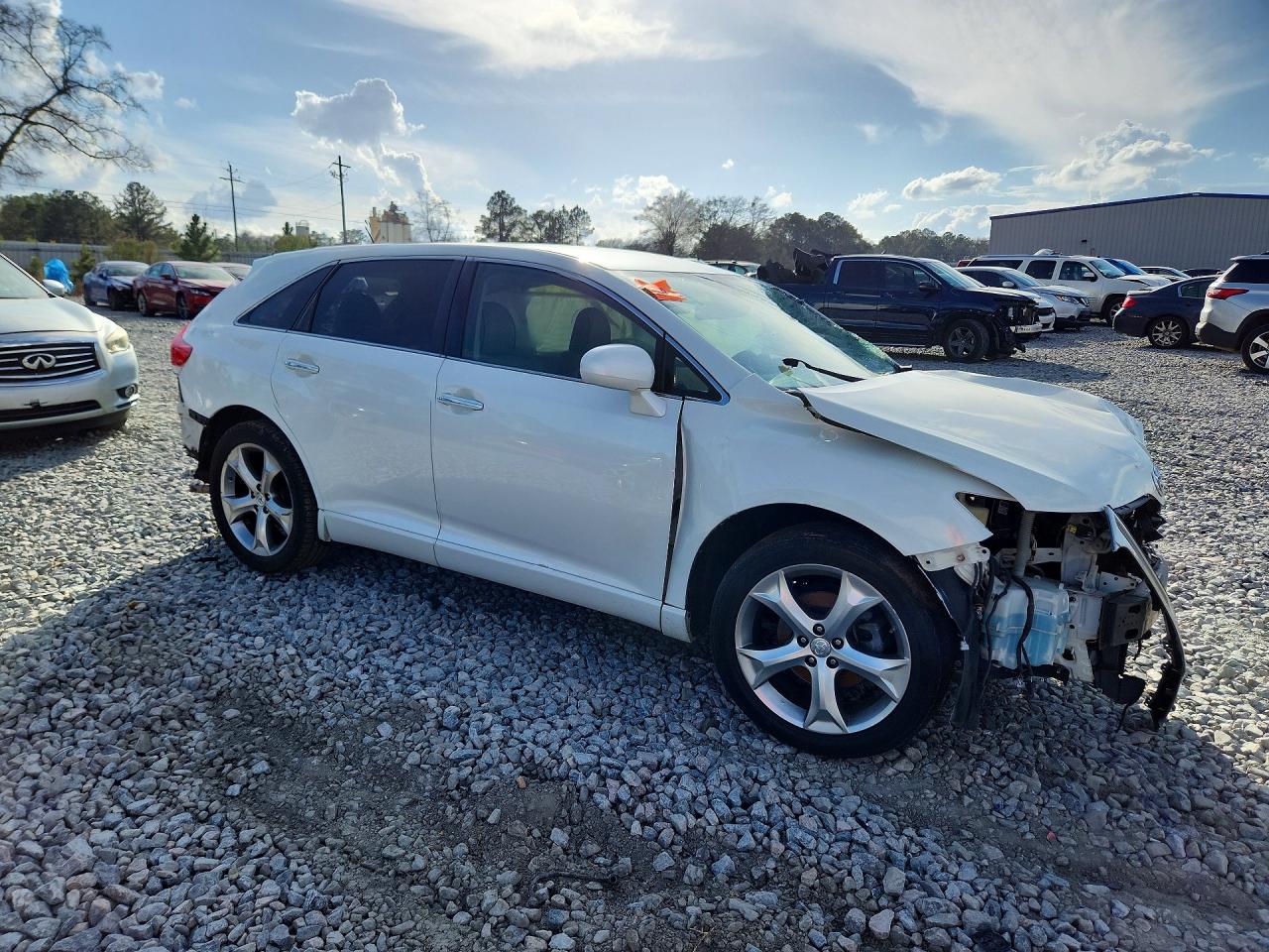 2009 Toyota Venza Awd V6 Белый vin: 4T3BK11A89U012843