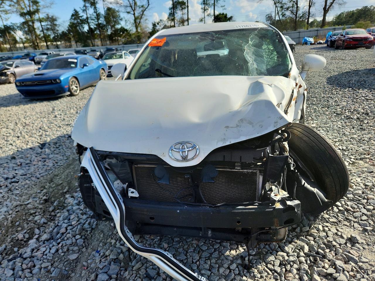 2009 Toyota Venza Awd V6 Белый vin: 4T3BK11A89U012843