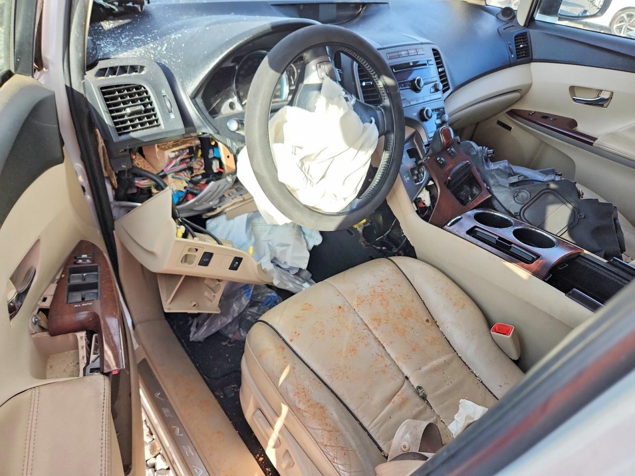 2009 Toyota Venza Awd V6 Белый vin: 4T3BK11A89U012843