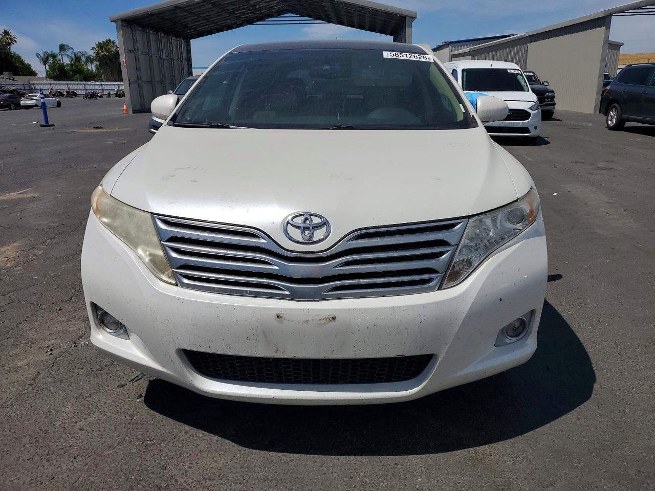 2009 Toyota Venza Awd V6 White vin: 4T3BK11A89U015046