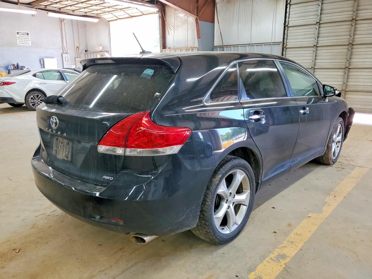 2009 Toyota Venza Awd V6 Black vin: 4T3BK11A89U024166