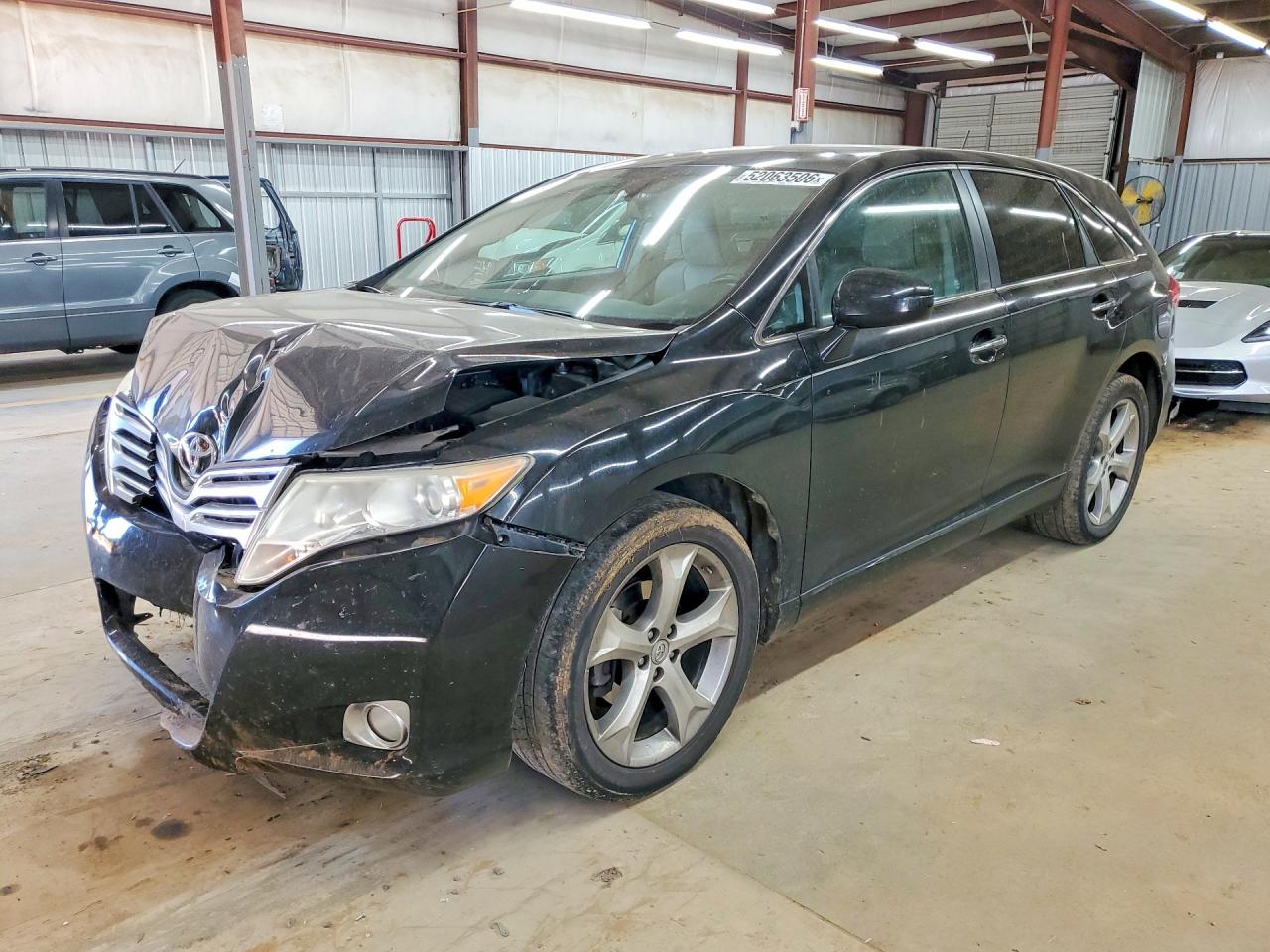 2009 Toyota Venza Awd V6 Black vin: 4T3BK11A89U024166