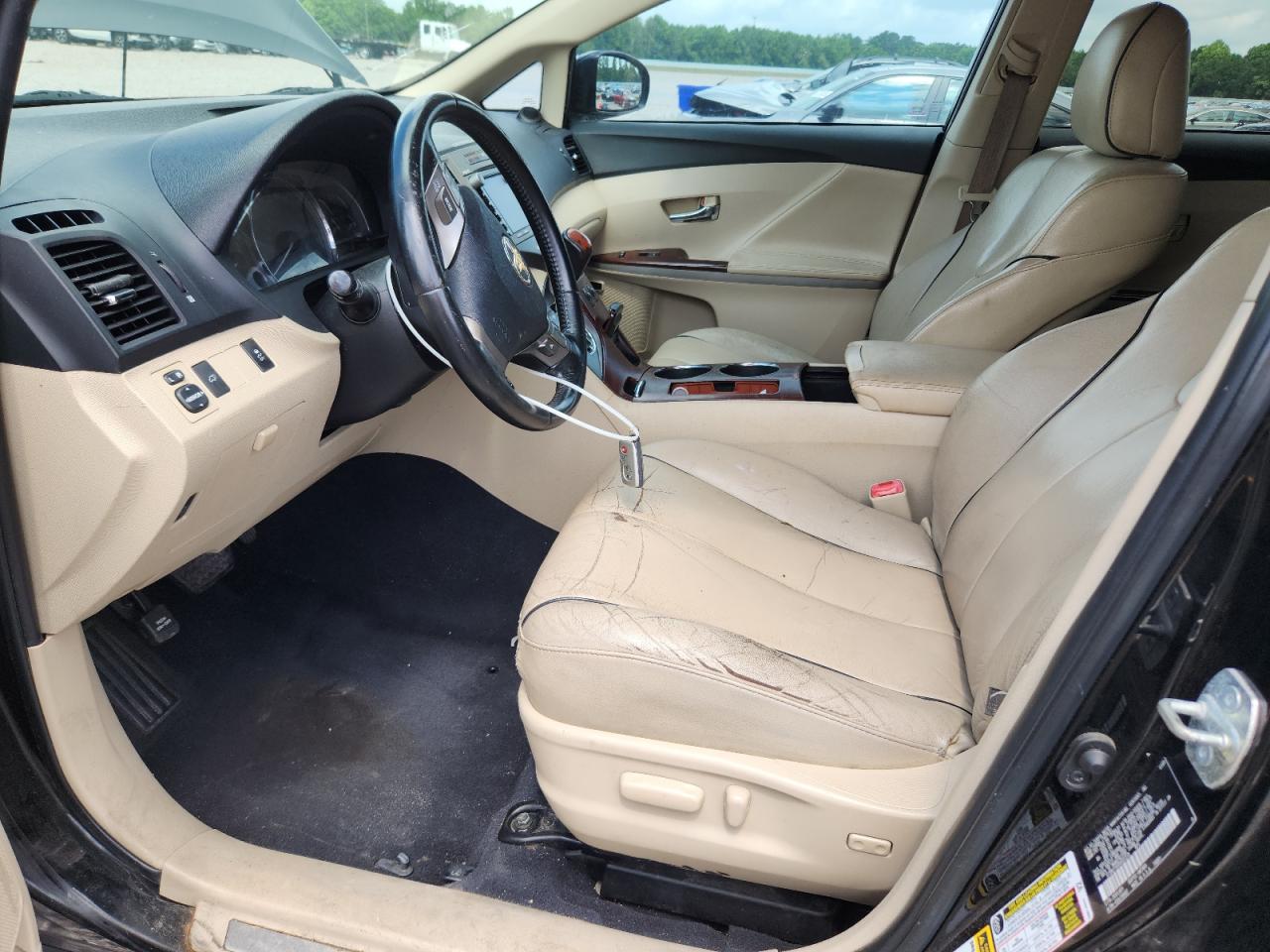 2009 Toyota Venza Awd V6 Black vin: 4T3BK11A99U005559