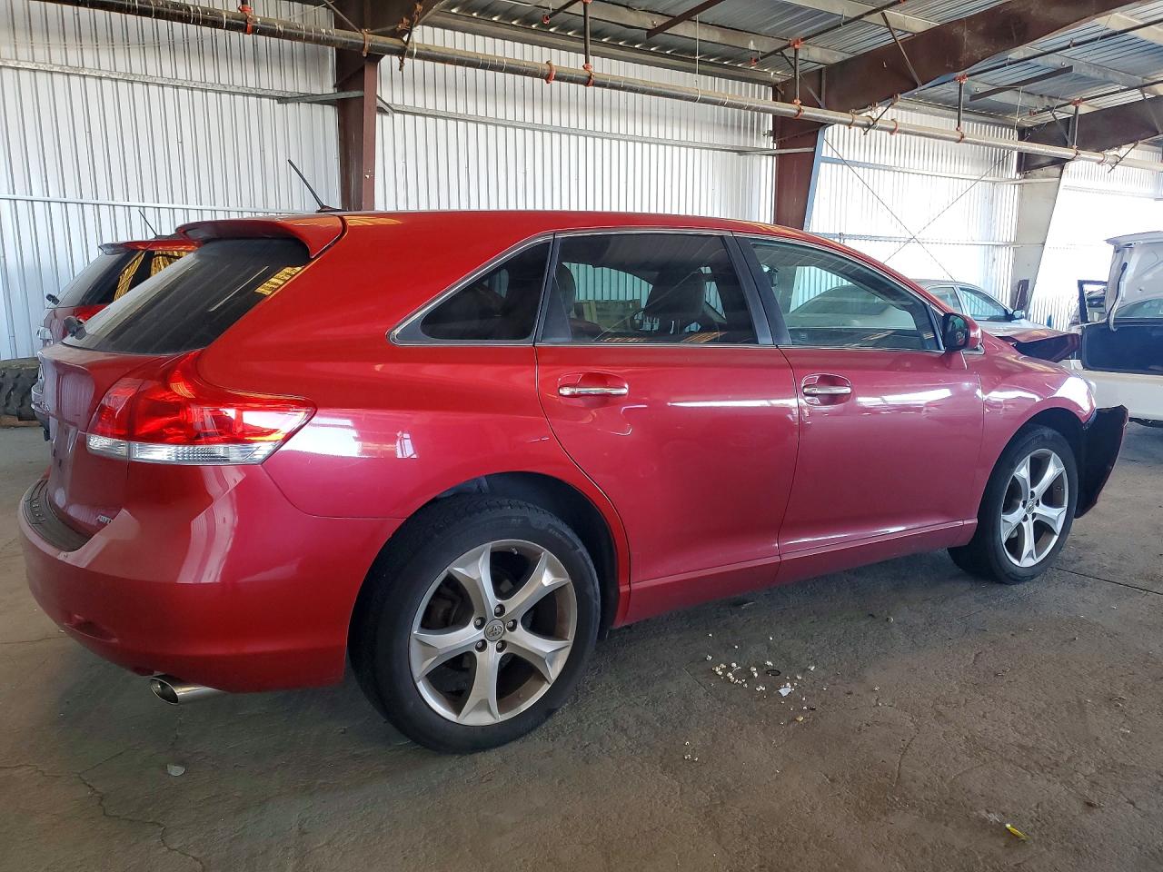 2009 Toyota Venza Awd V6 Red vin: 4T3BK11A99U007876