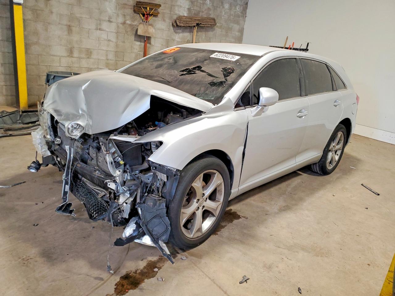 2009 Toyota Venza Awd V6 Gray vin: 4T3BK11A99U011233