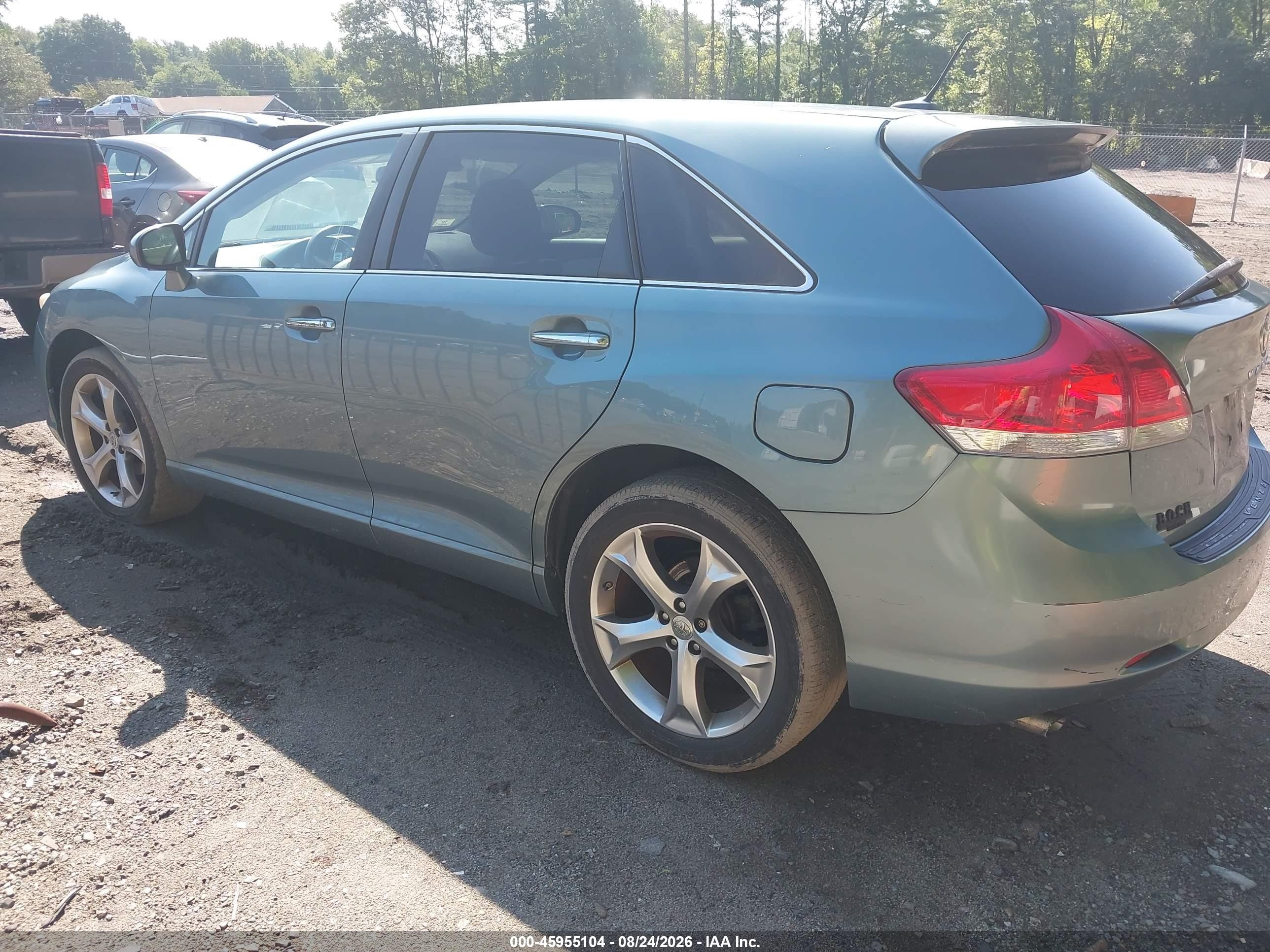 2009 Toyota Venza Base V6 Зеленый vin: 4T3BK11A99U017985