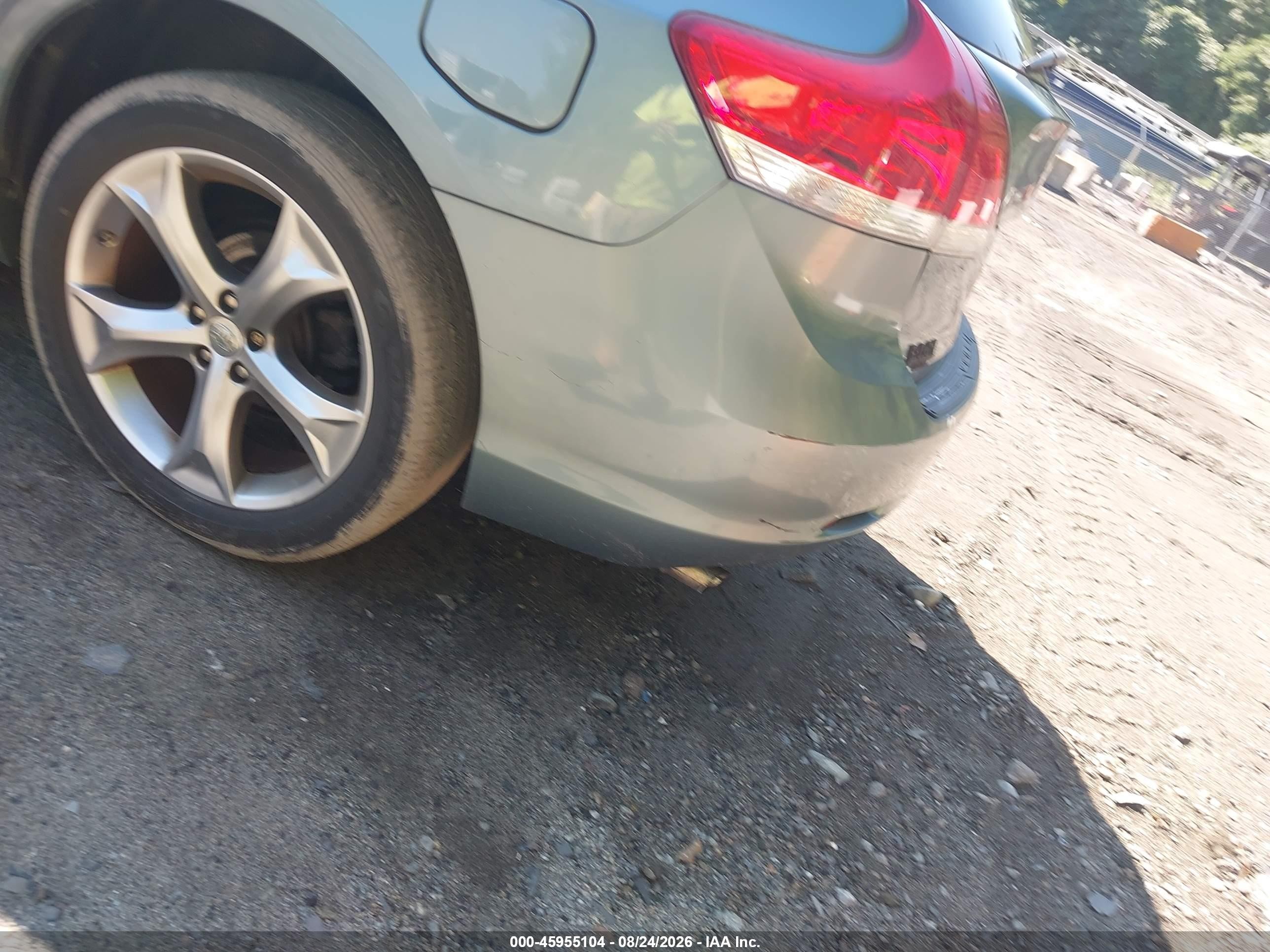 2009 Toyota Venza Base V6 Зеленый vin: 4T3BK11A99U017985