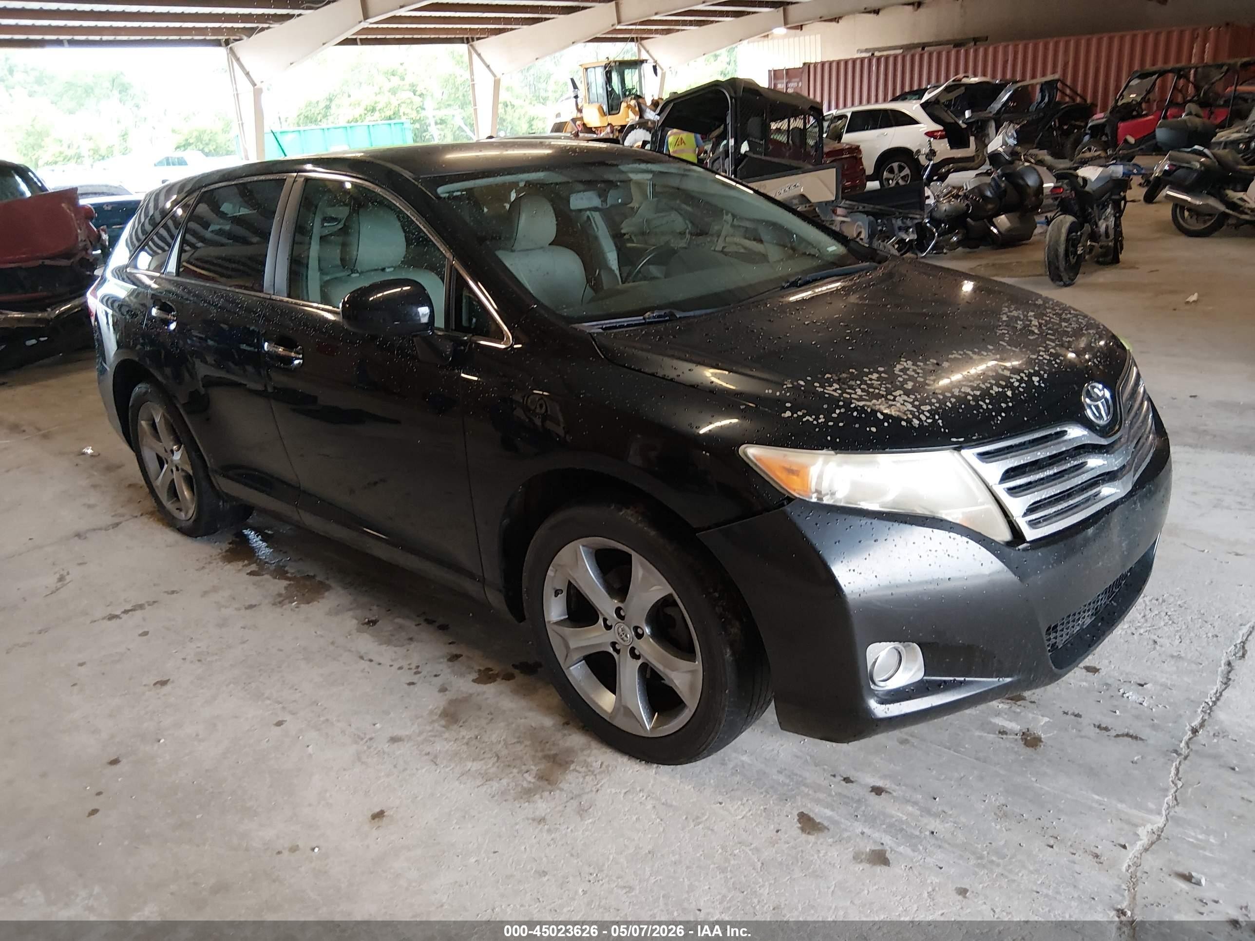 2009 Toyota Venza Base V6 Черный vin: 4T3BK11A99U021020