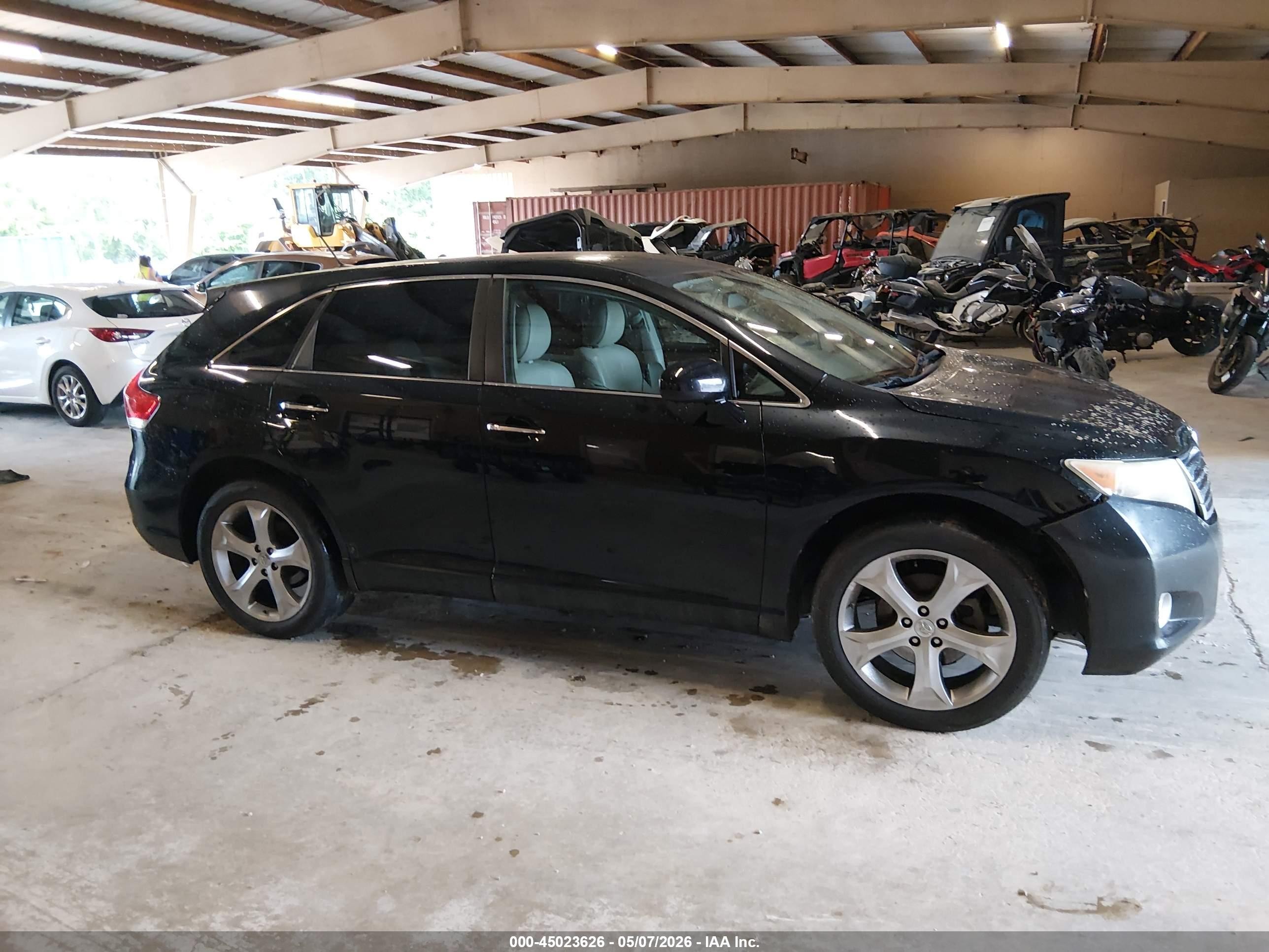 2009 Toyota Venza Base V6 Черный vin: 4T3BK11A99U021020