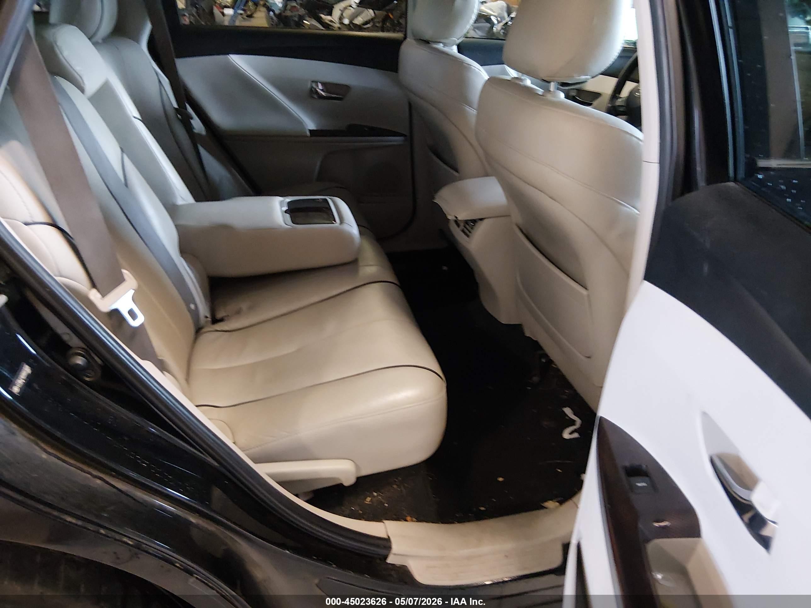 2009 Toyota Venza Base V6 Черный vin: 4T3BK11A99U021020
