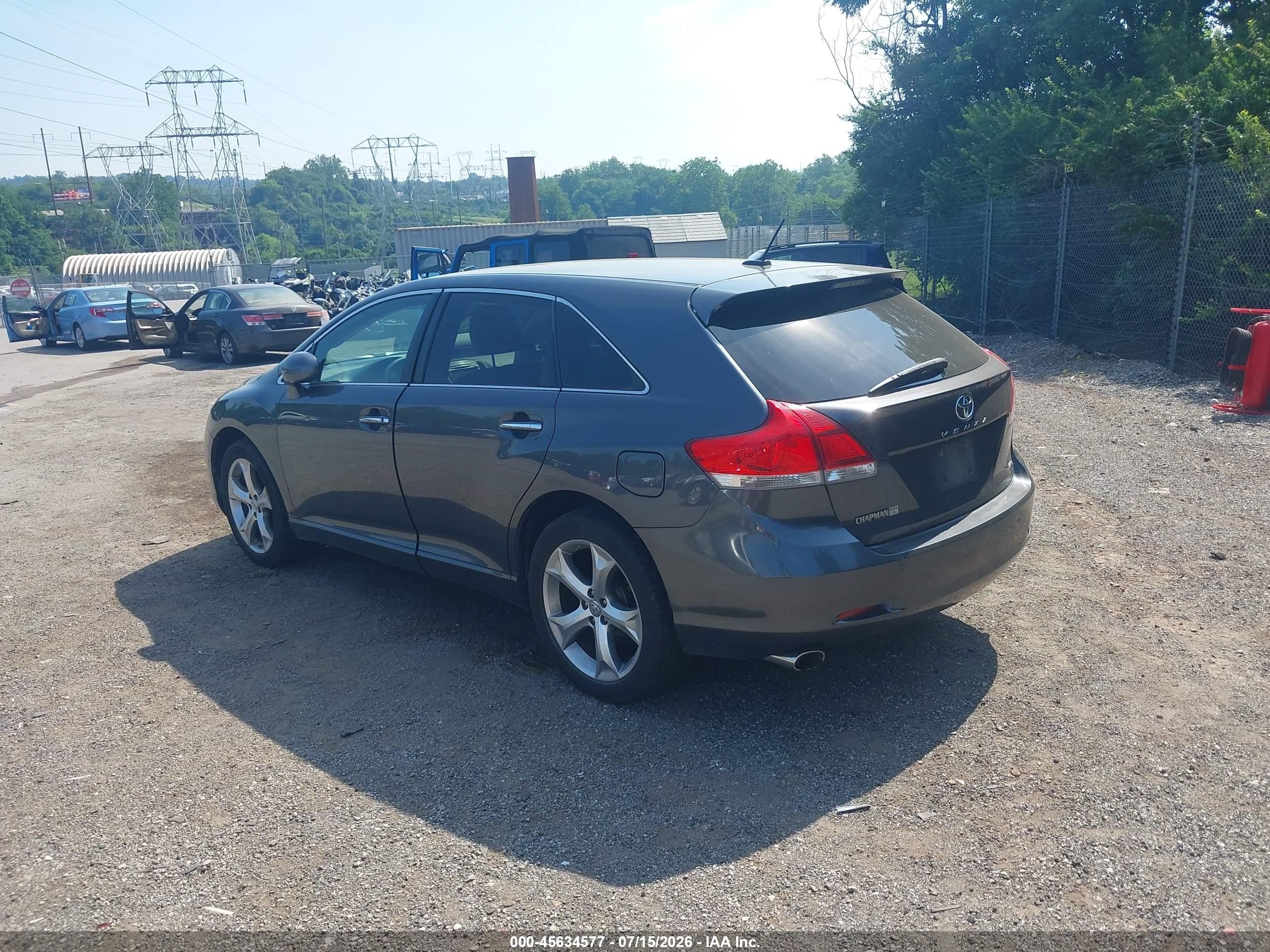 2009 Toyota Venza Base V6 Gray vin: 4T3BK11AX9U004159