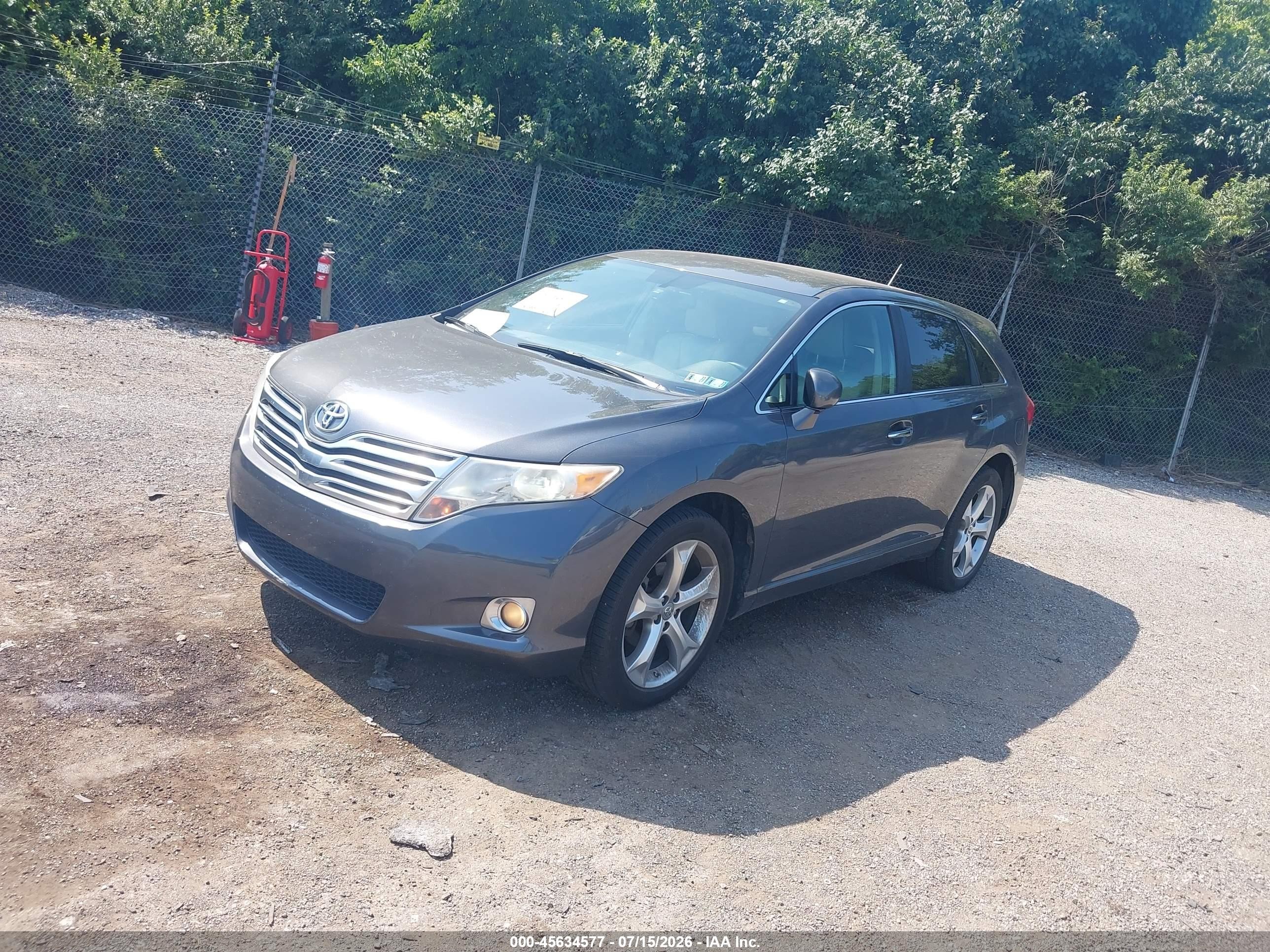 2009 Toyota Venza Base V6 Gray vin: 4T3BK11AX9U004159